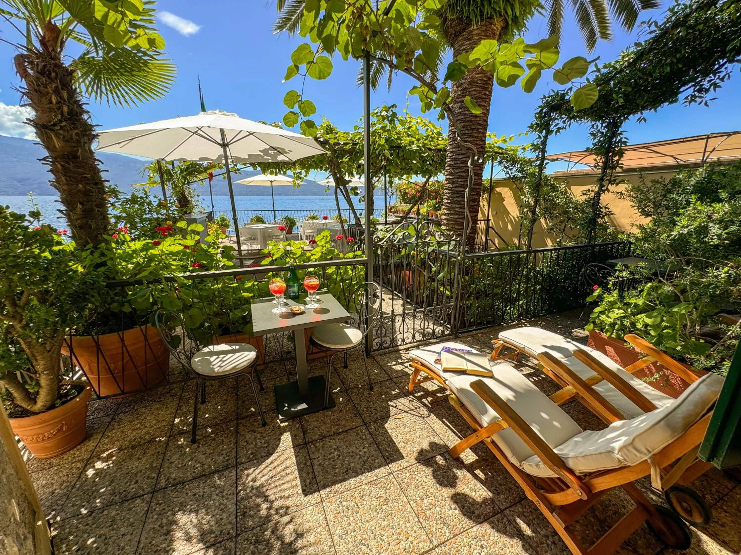 Balcony/Terrace in Hotel Du Lac
