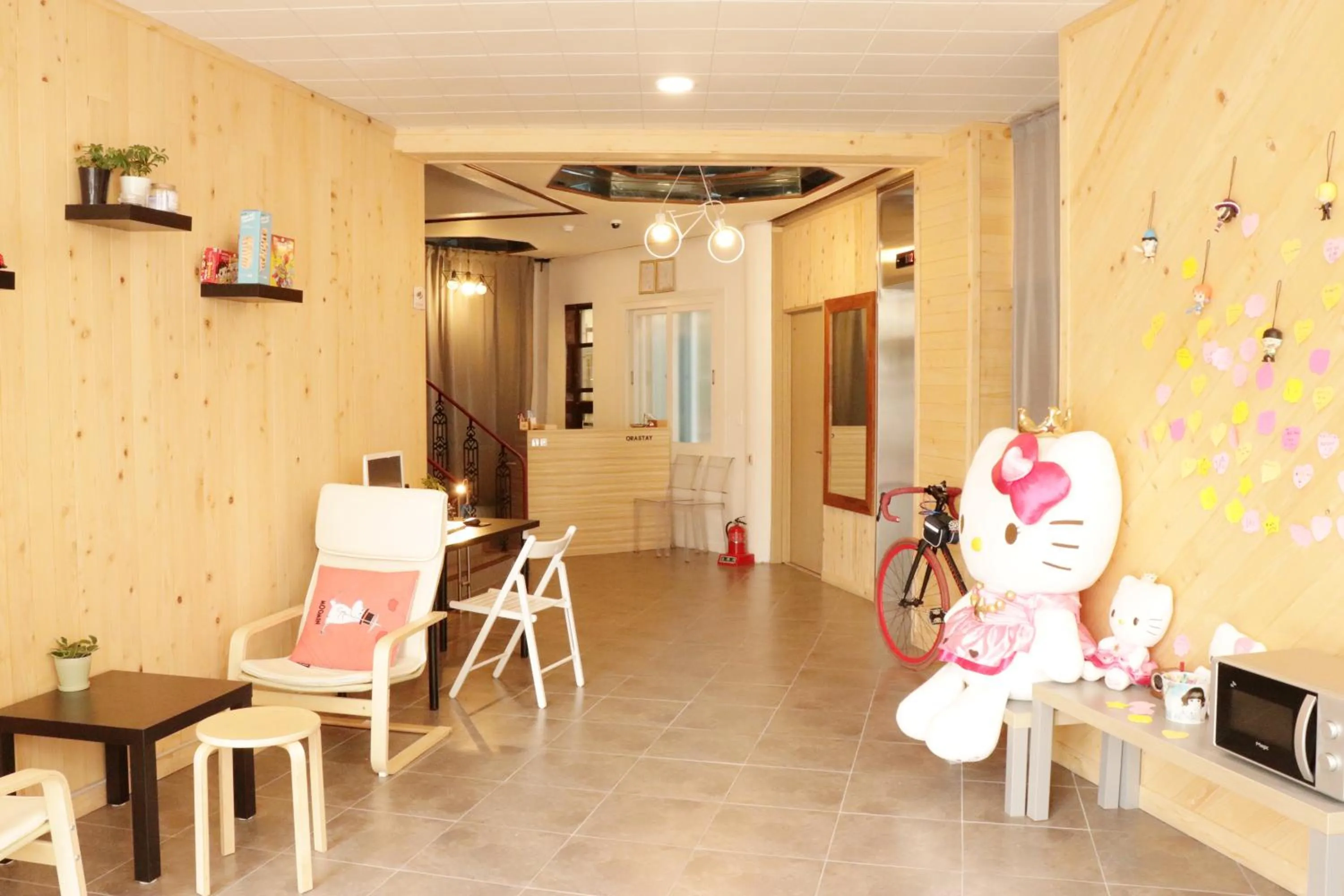 Area and facilities in Ora Stay Hotel