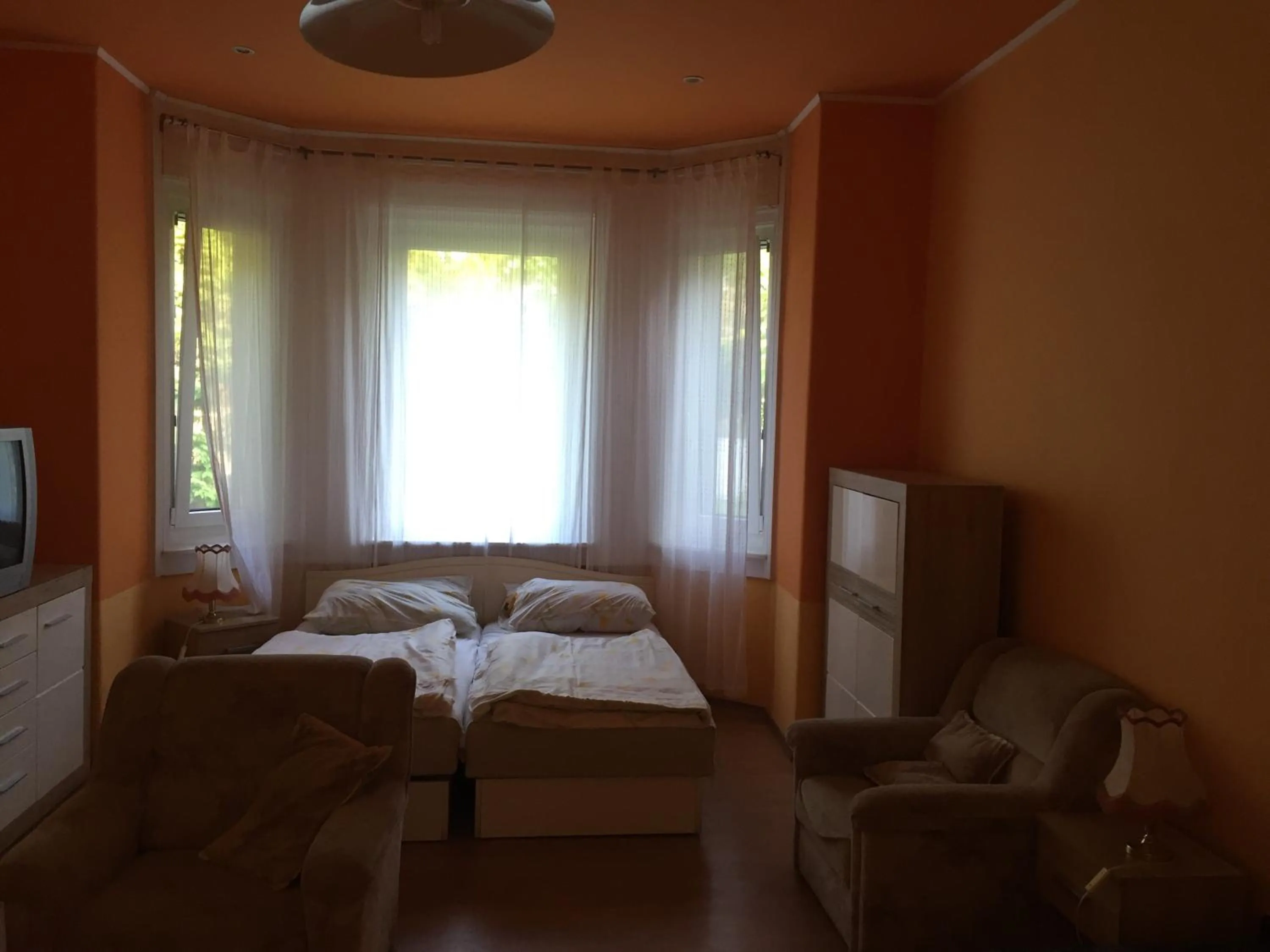 Bed in Pálma Apartmanház Siófok