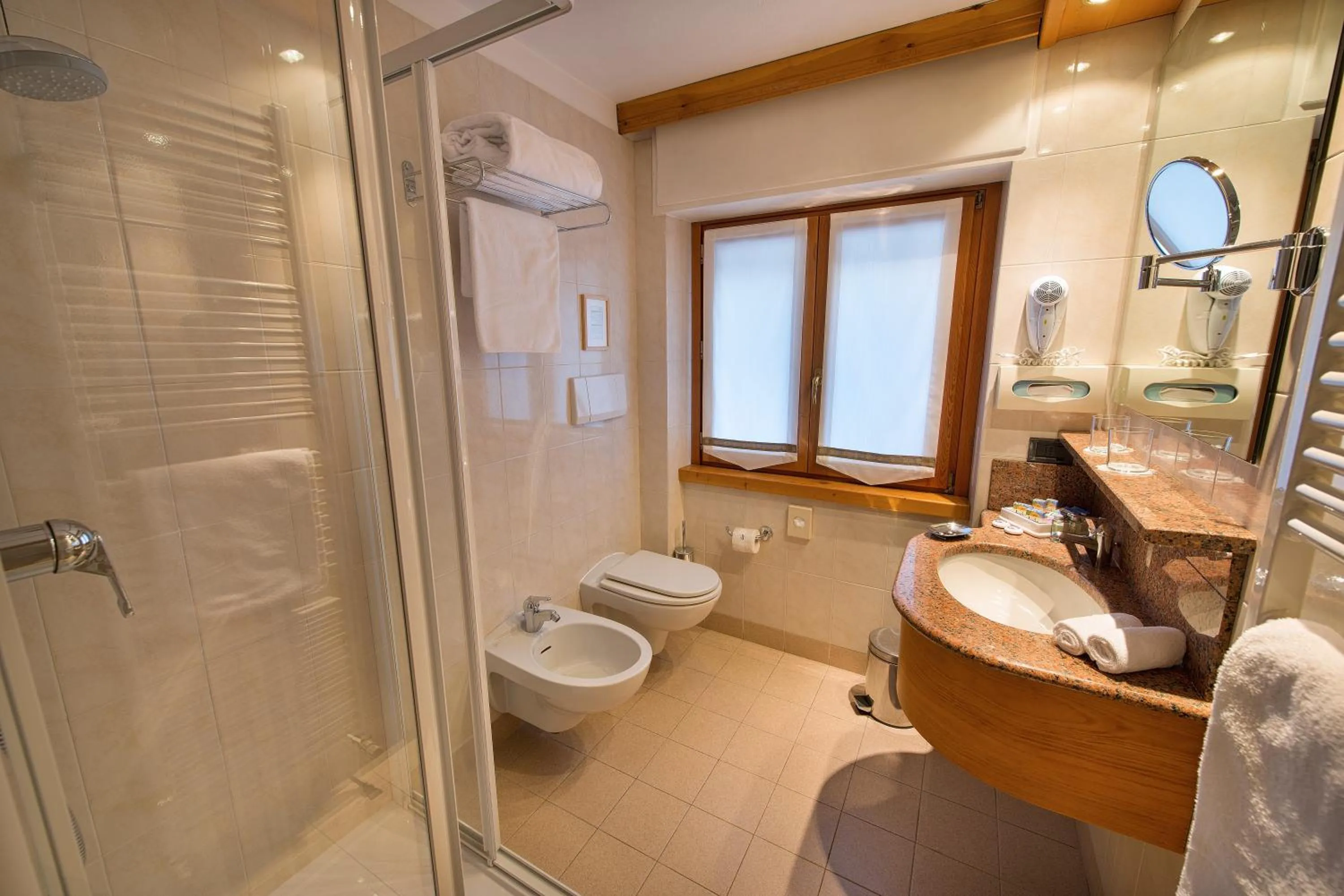 Bathroom in Hotel Posta