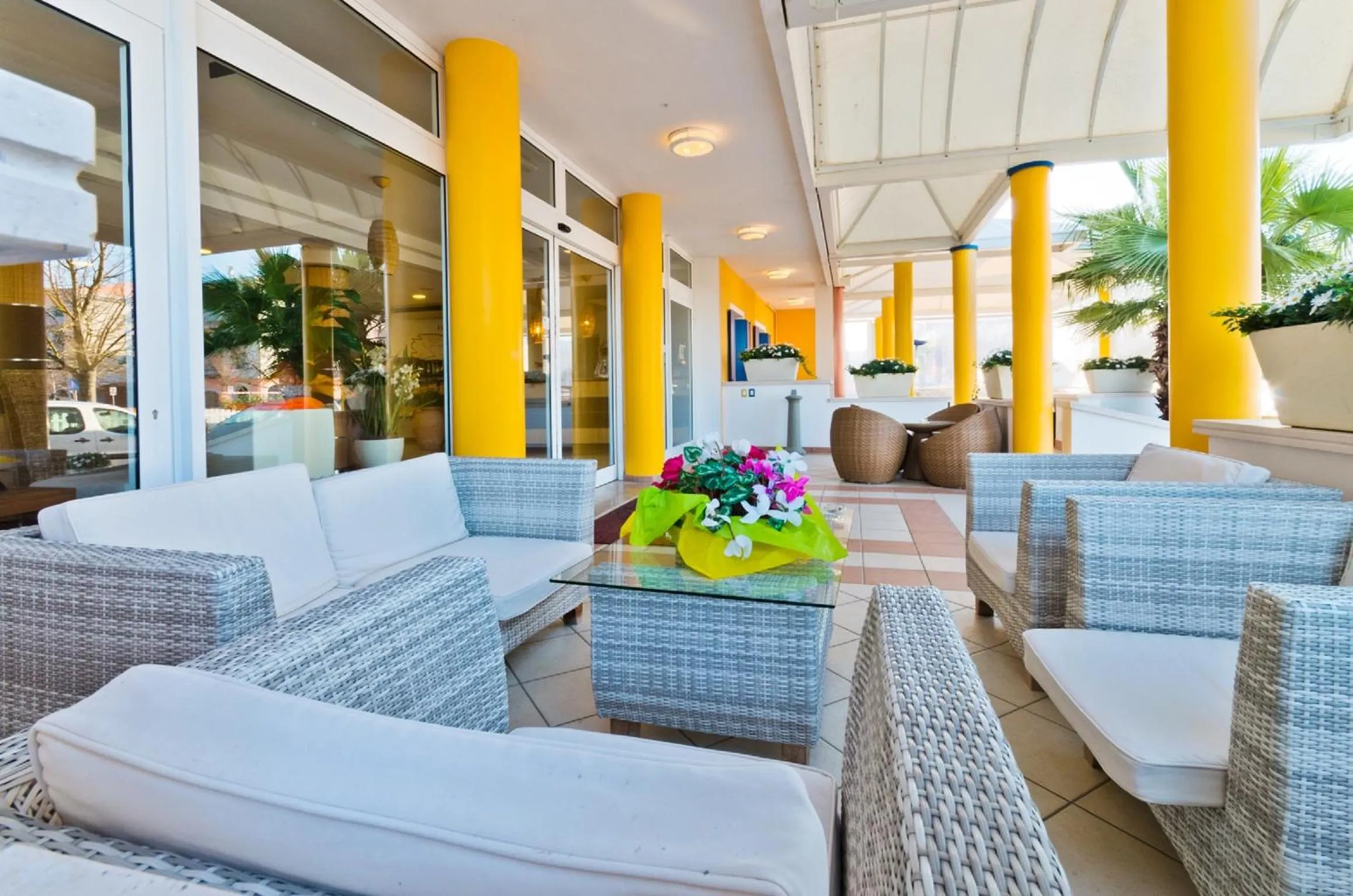 Patio in Villaggio Hemingway - Family Aparthotel