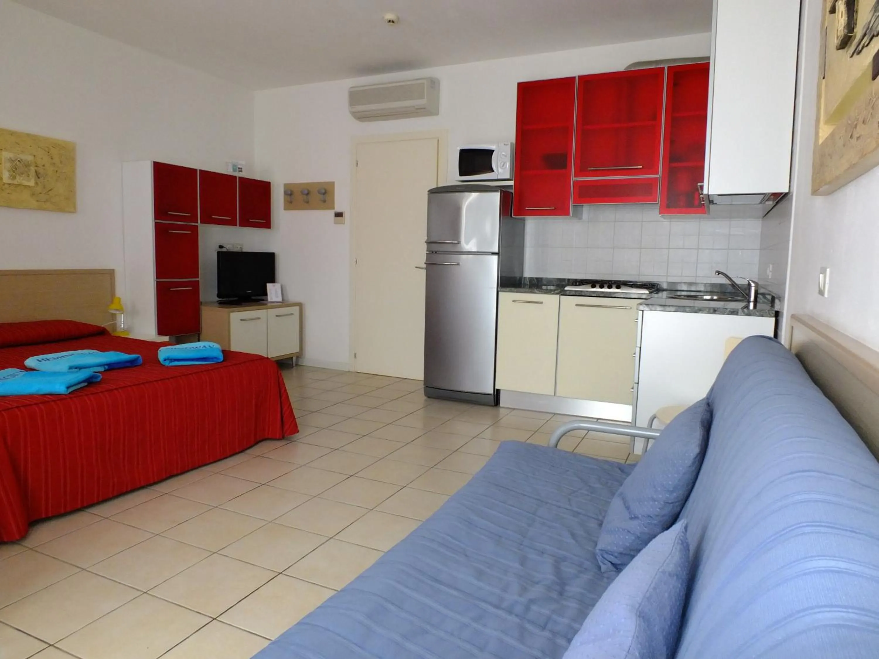 Kitchen or kitchenette in Villaggio Hemingway - Family Aparthotel