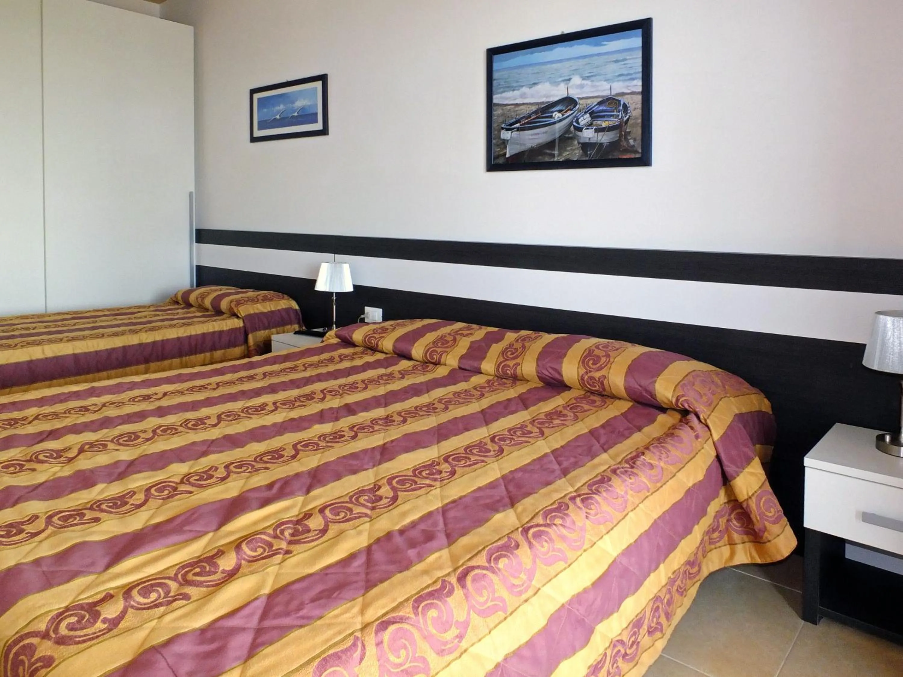 Bedroom, Bed in Villaggio Hemingway - Family Aparthotel