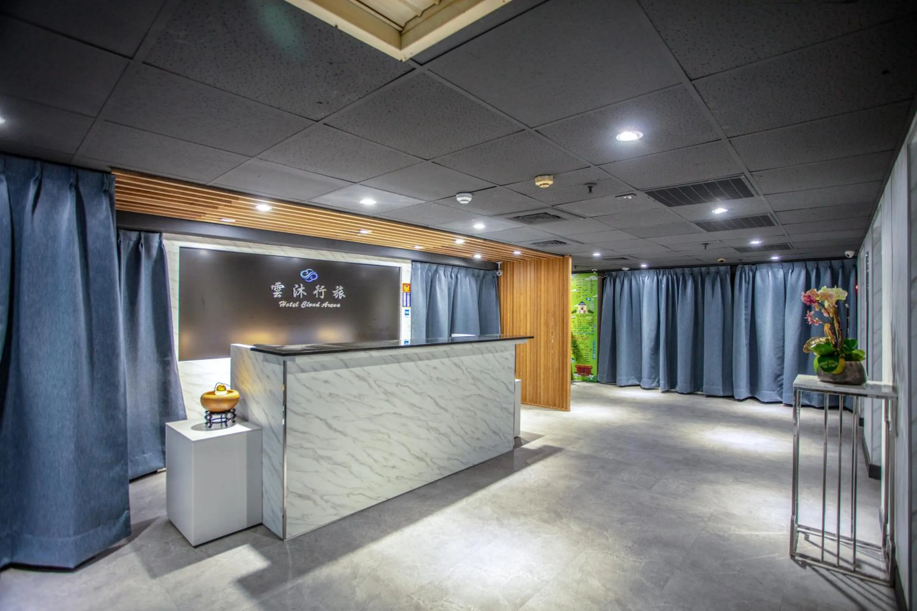 Lobby or reception in 雲沐行旅 Hotel Cloud Arena-Daan