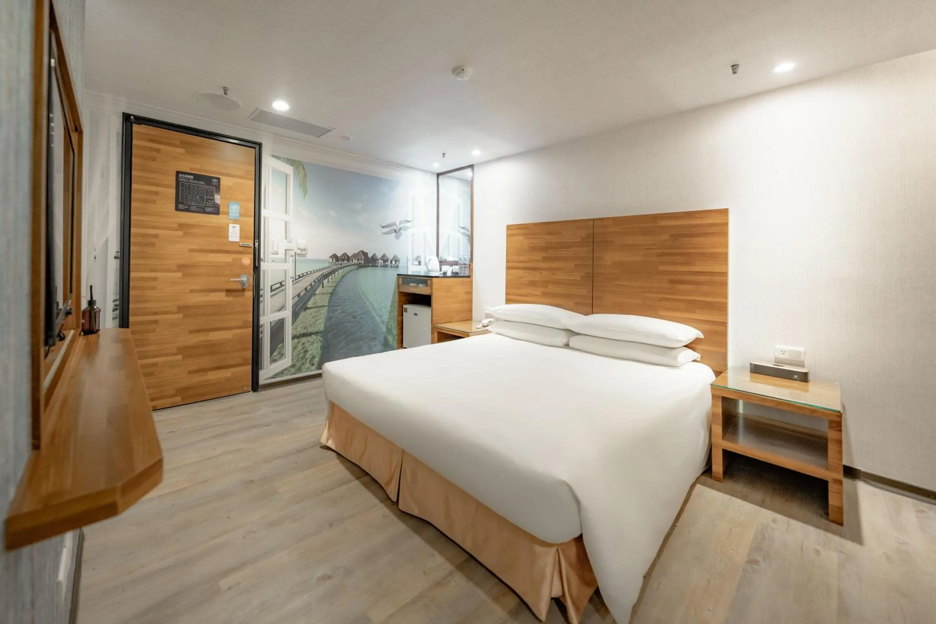 Photo of the whole room, Bed in 雲沐行旅 Hotel Cloud Arena-Daan