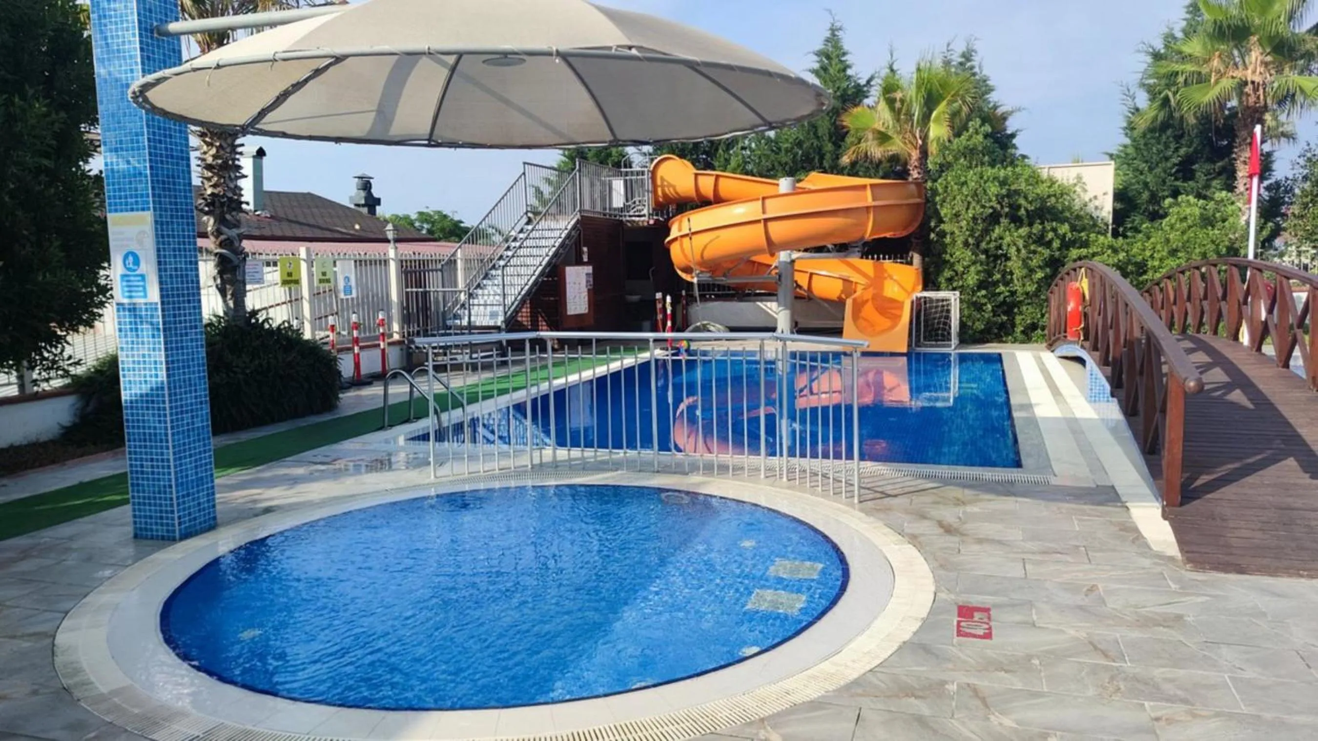 Swimming pool in Sey Beach Hotel & Spa