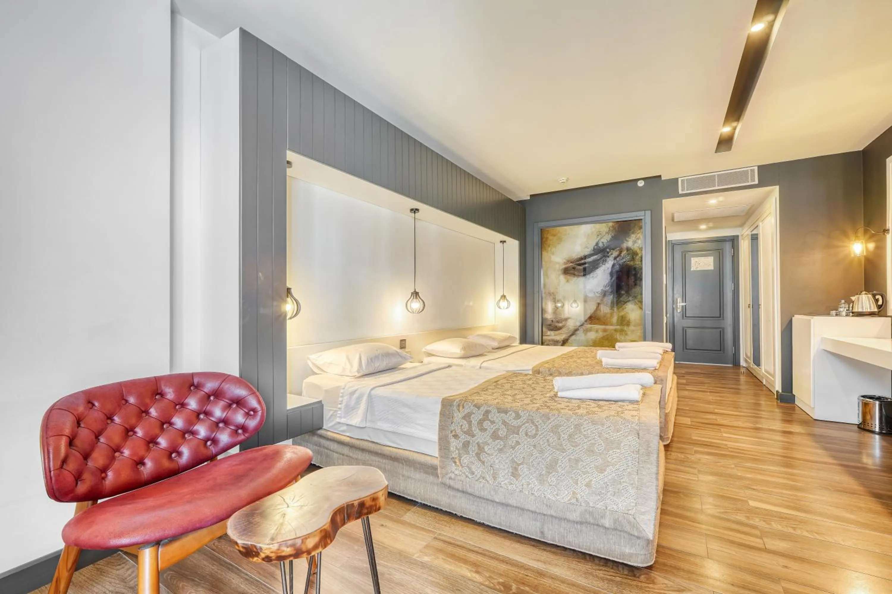 Photo of the whole room, Bed in Sey Beach Hotel & Spa