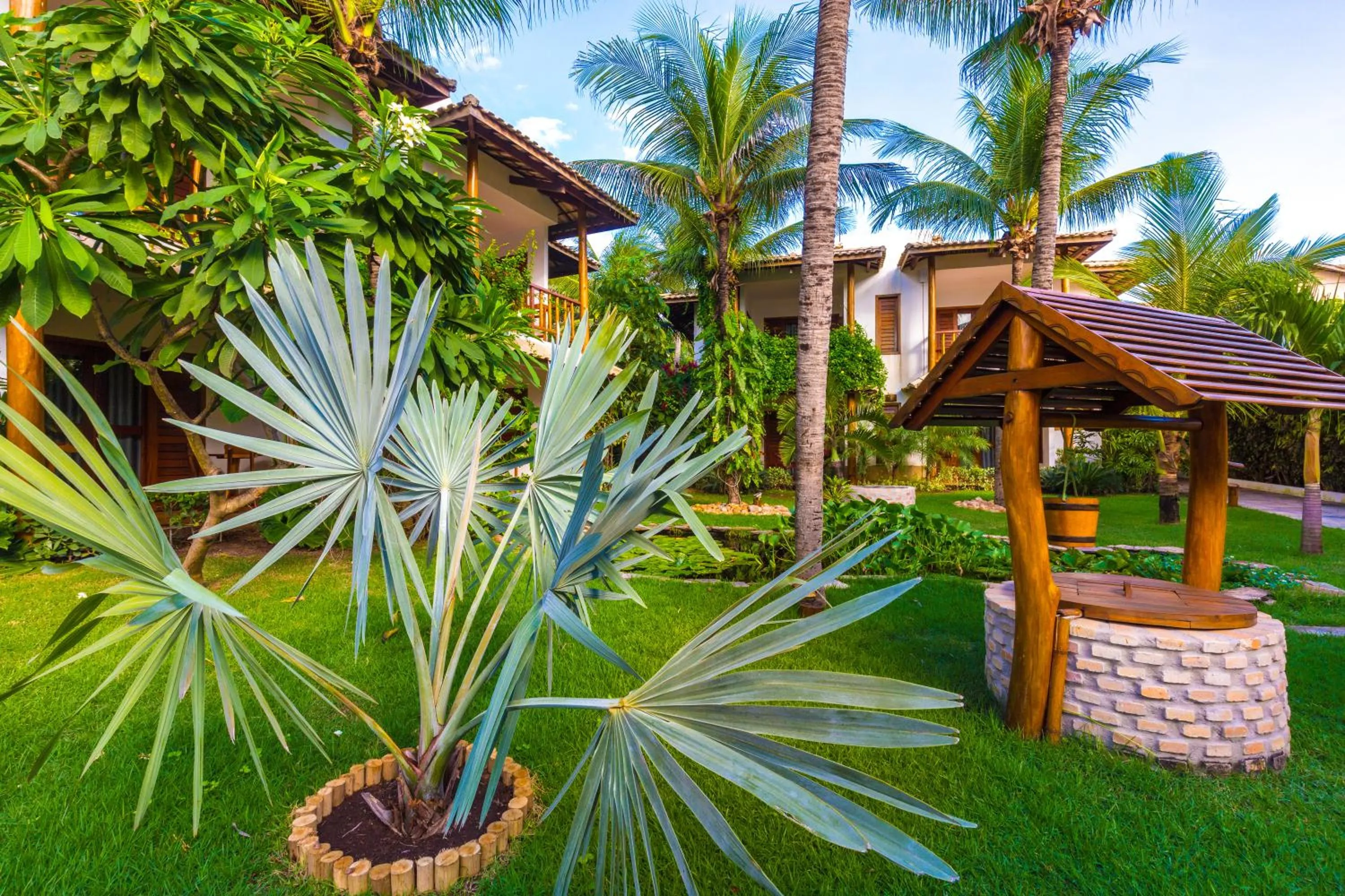 Garden in Vila Coqueiros Boutique Hotel