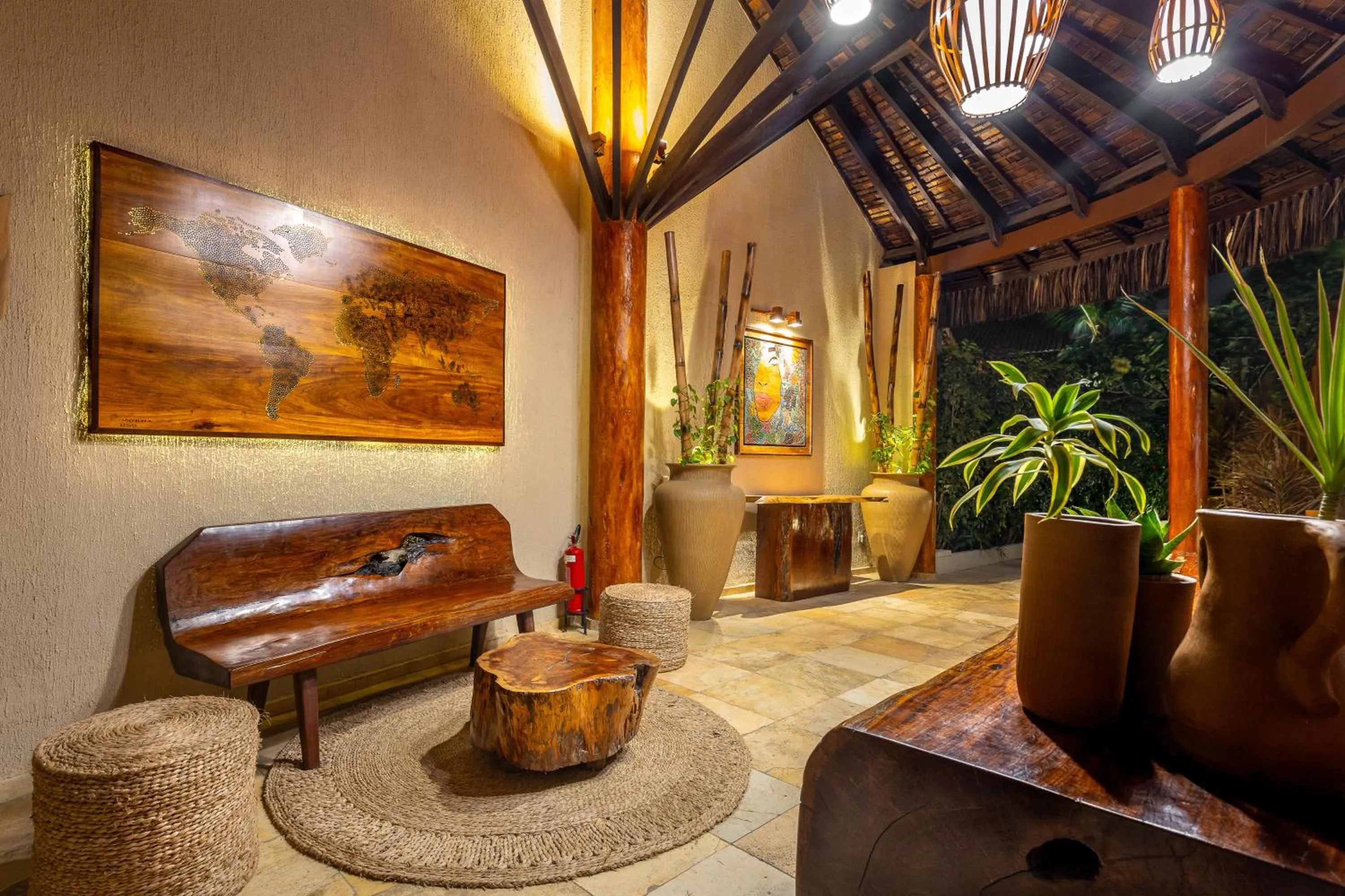 Lobby or reception in Vila Coqueiros Boutique Hotel