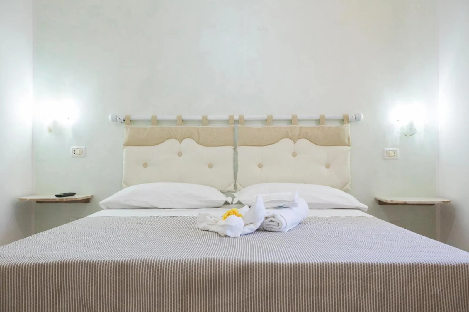 Photo of the whole room, Bed in Blue And Blue City