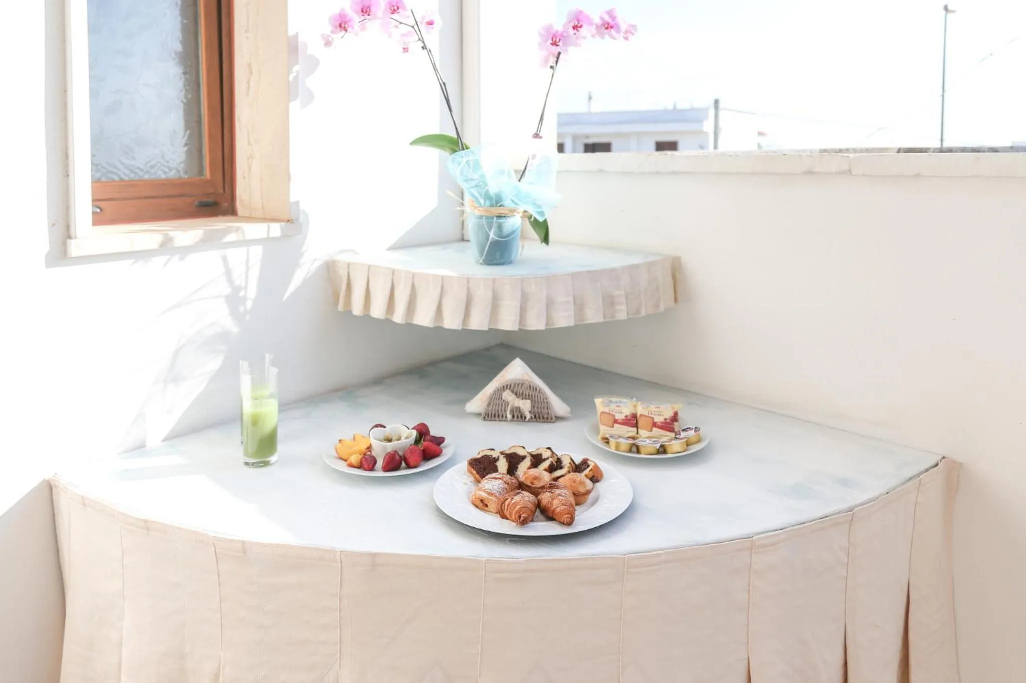 Balcony/Terrace in Blue And Blue City