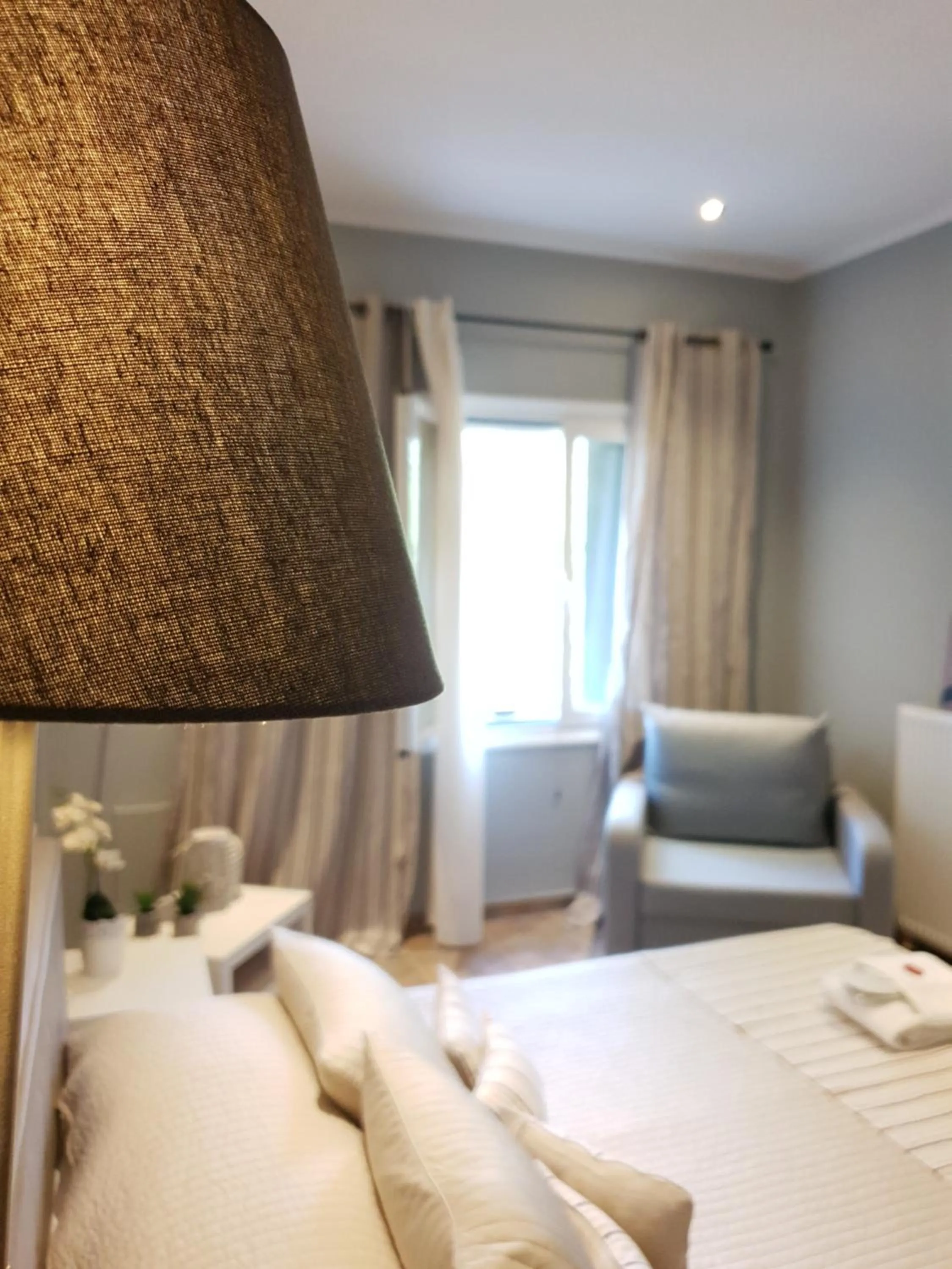Bed in Kaloudis Studios & Apartments