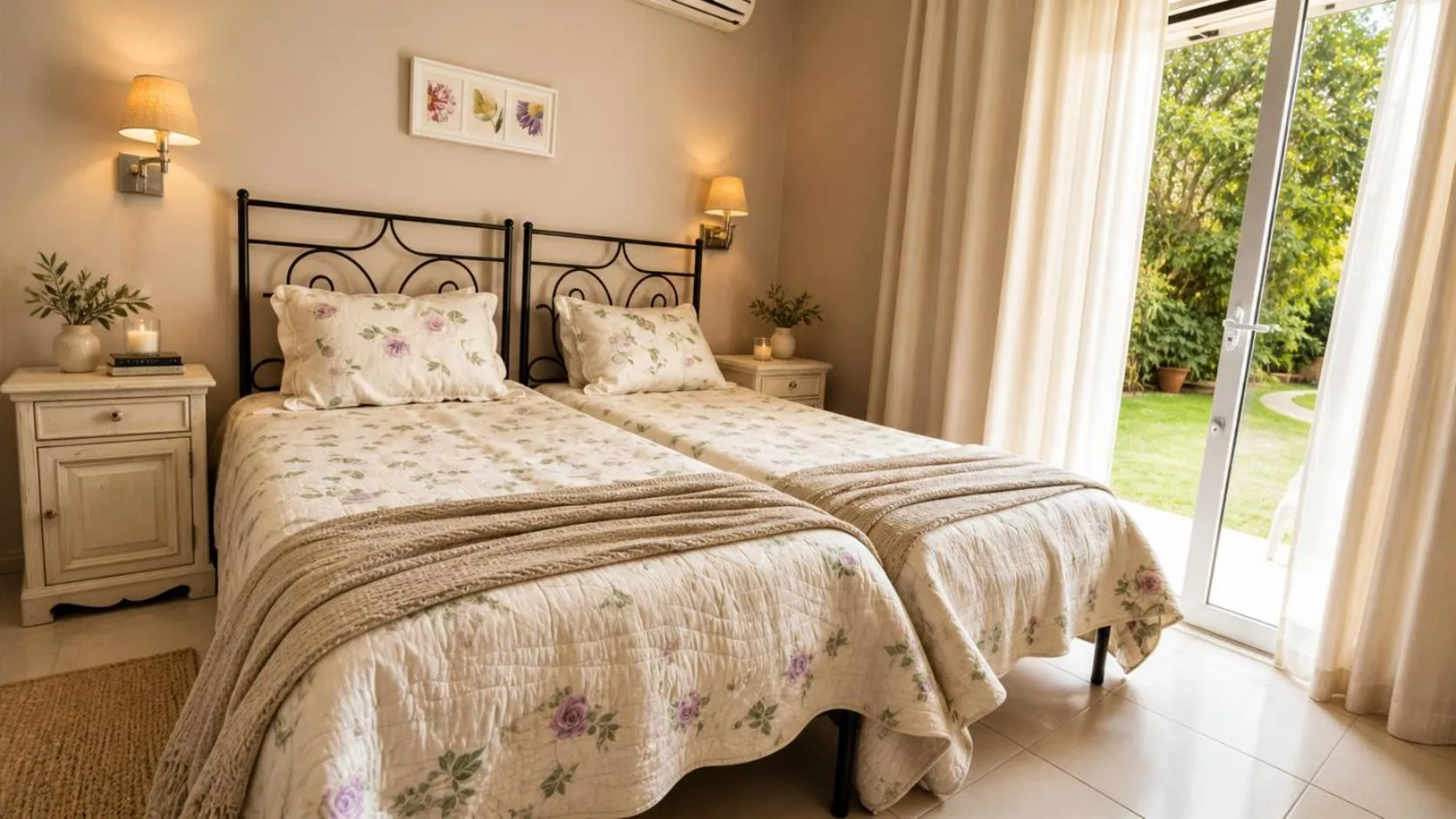 Bed in Kaloudis Studios & Apartments
