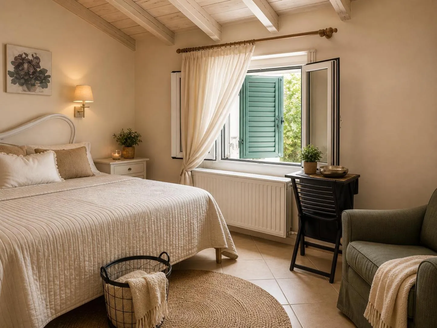 Bedroom, Bed in Kaloudis Studios & Apartments