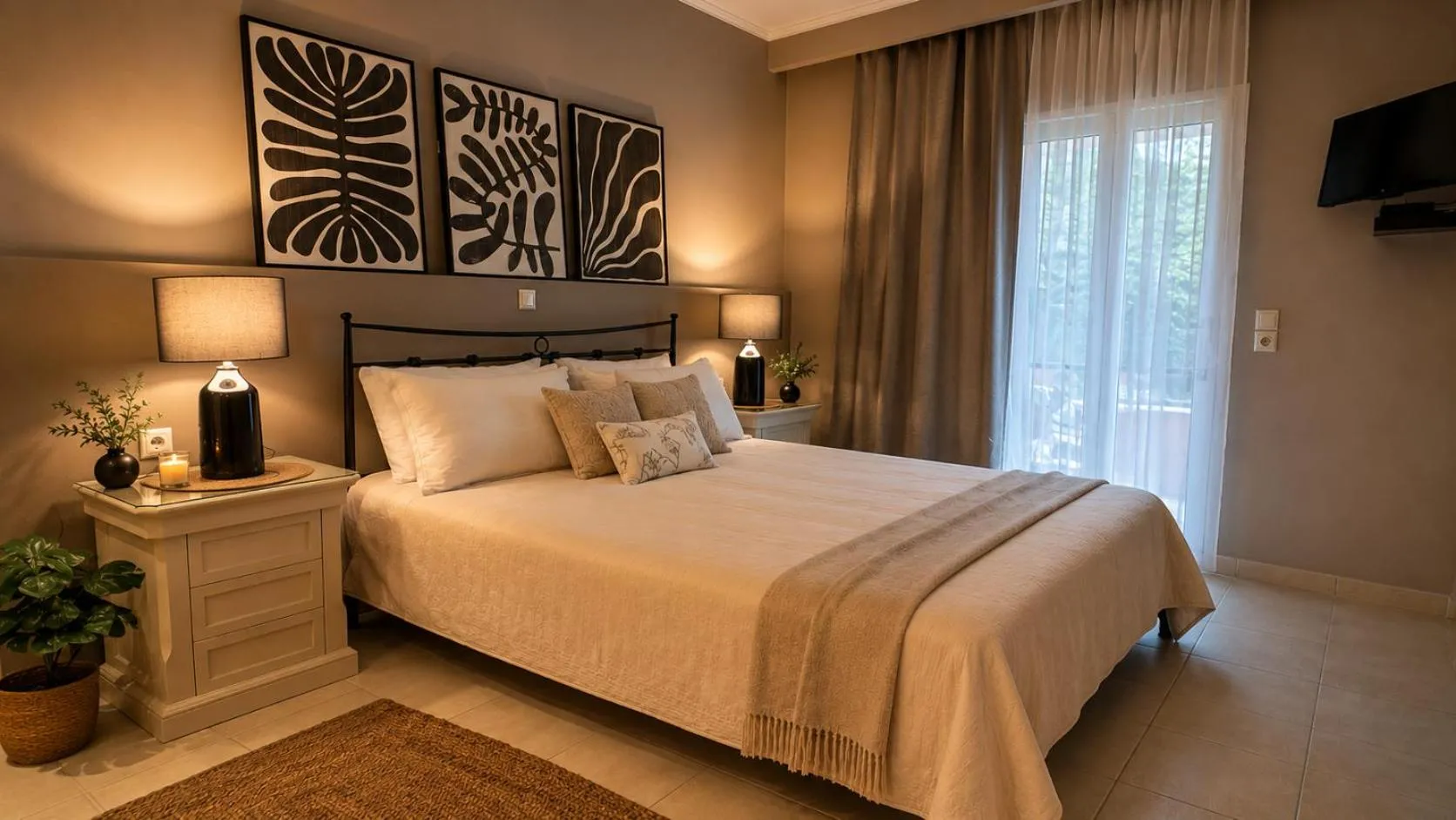 Bedroom, Bed in Kaloudis Studios & Apartments