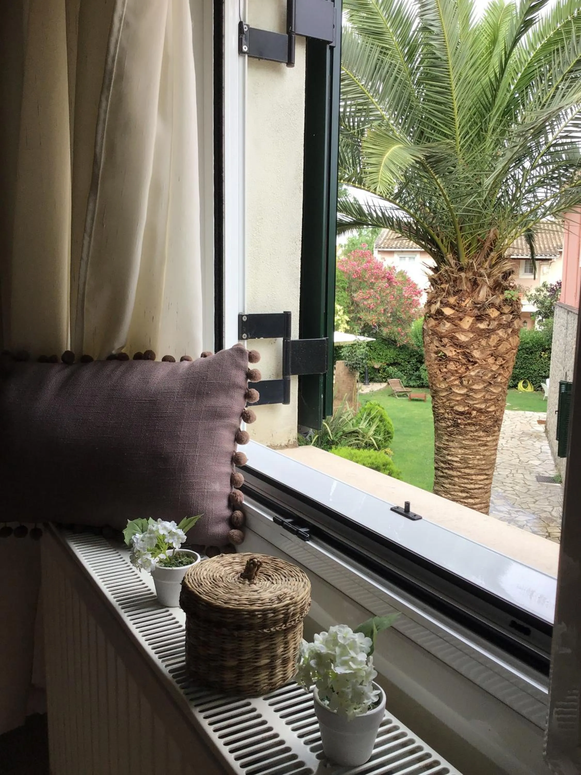 Garden view in Kaloudis Studios & Apartments