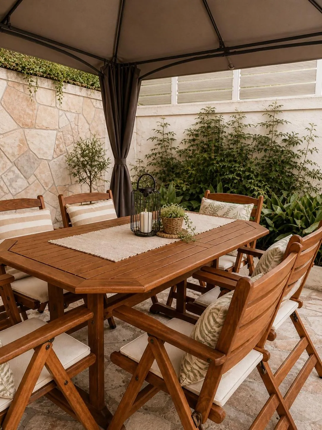 Patio in Kaloudis Studios & Apartments