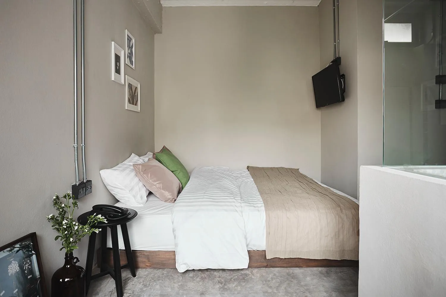 Bed in Ob-Oon Boutique Bed & Breakfast