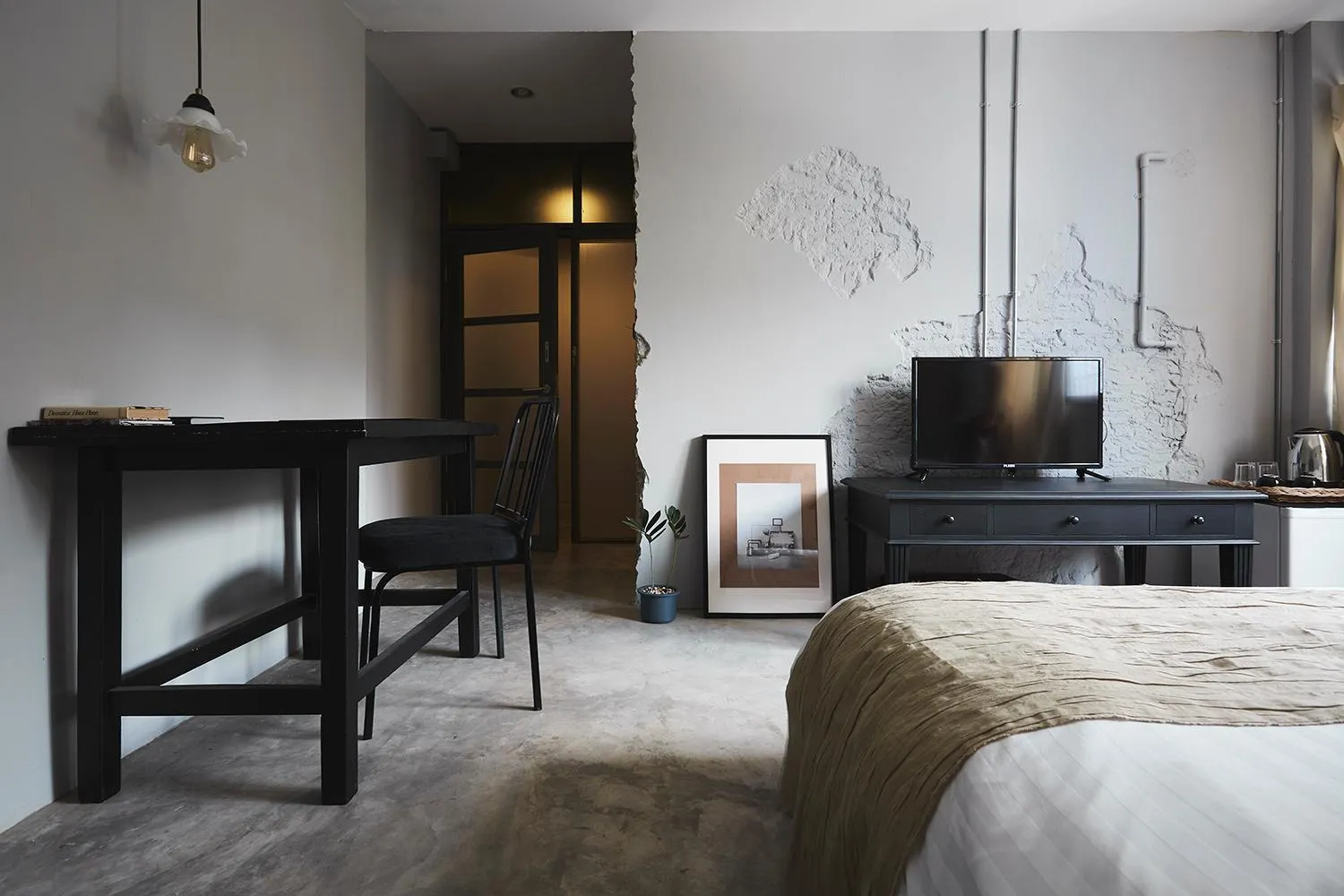 Bed in Ob-Oon Boutique Bed & Breakfast