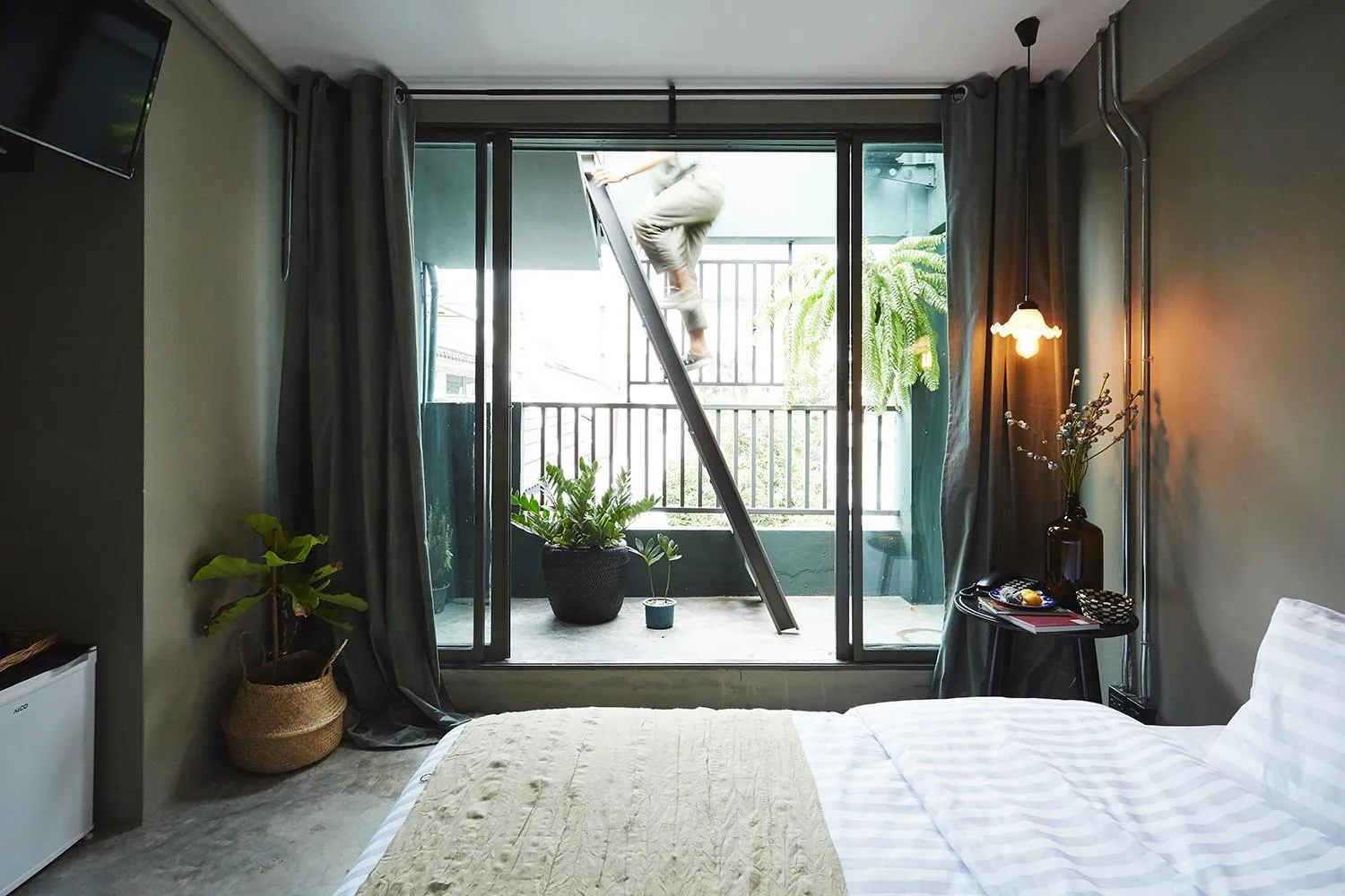 Bed in Ob-Oon Boutique Bed & Breakfast