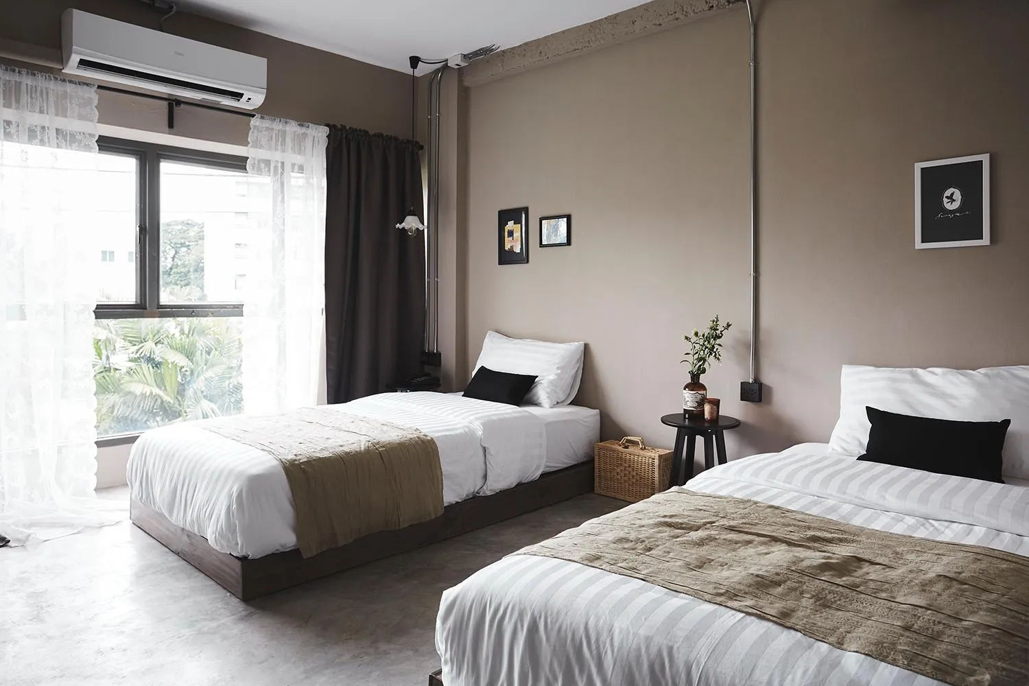 Bed in Ob-Oon Boutique Bed & Breakfast