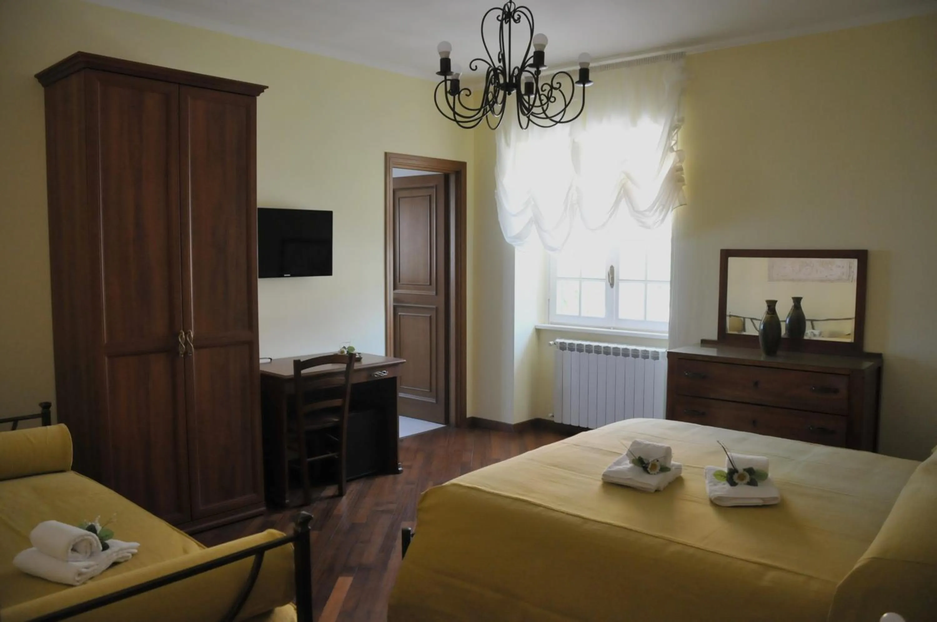 Bed in Antica Villa di Bruto