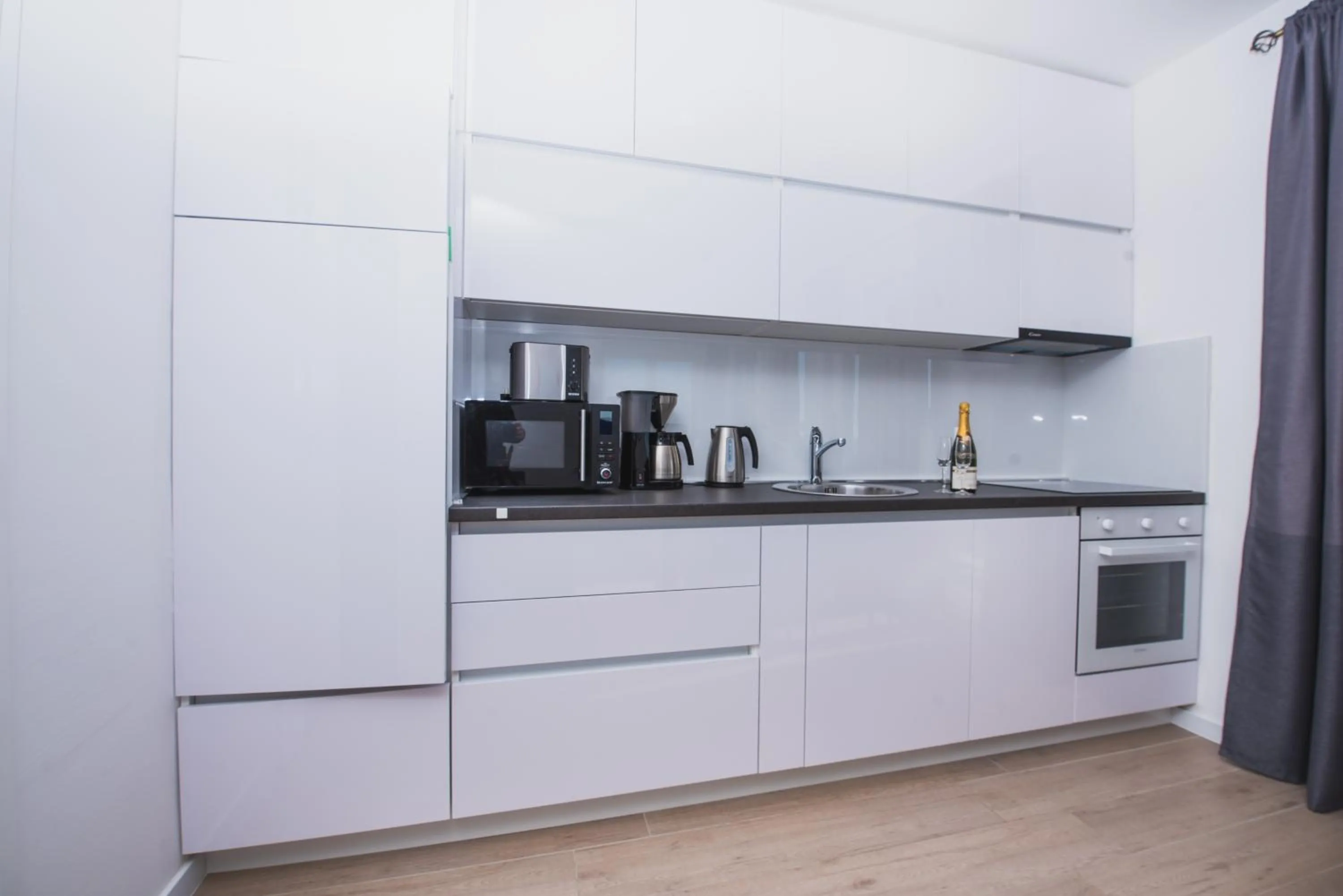 kitchen in Pool Apartments Villa Dalia
