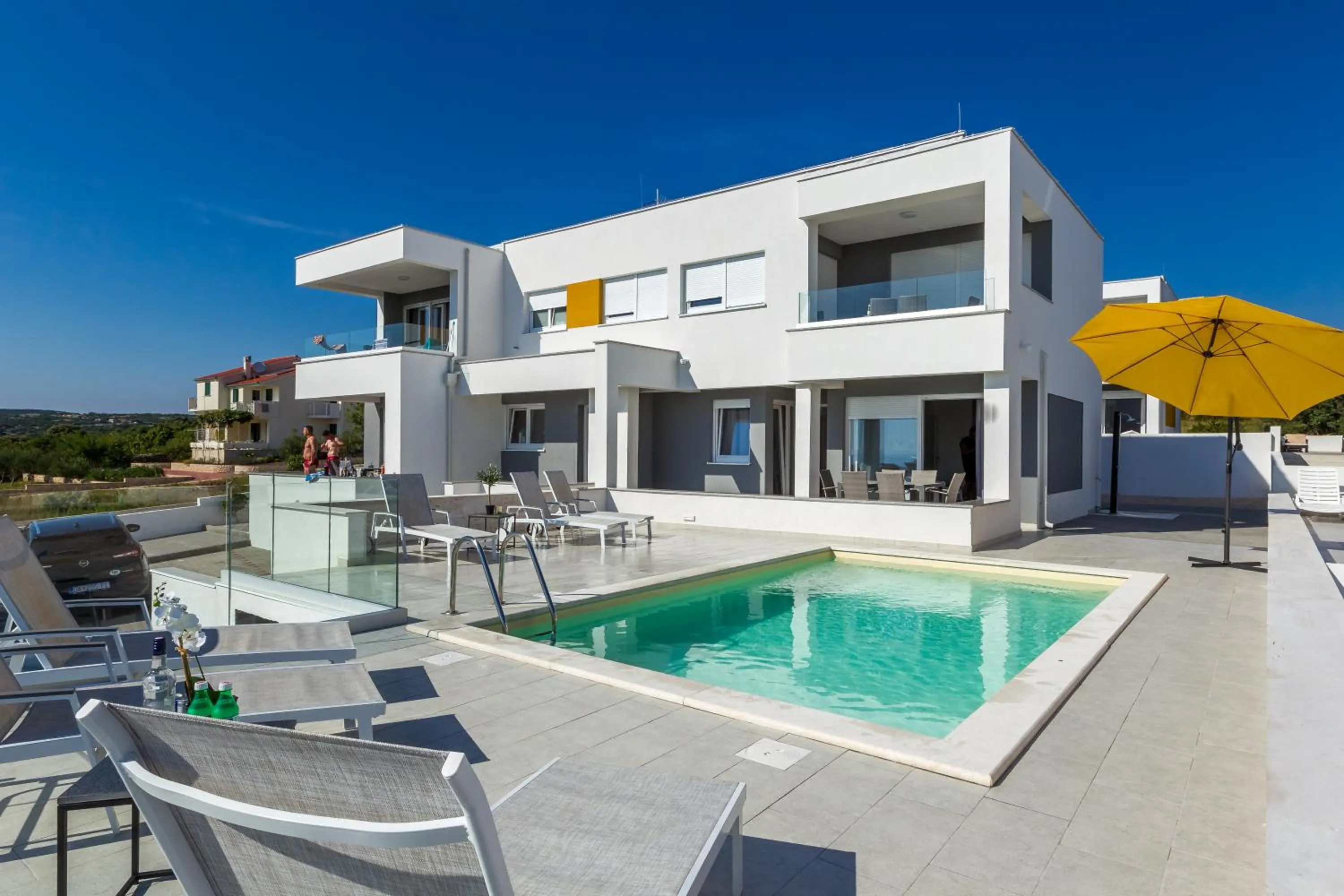 Facade/entrance in Pool Apartments Villa Dalia