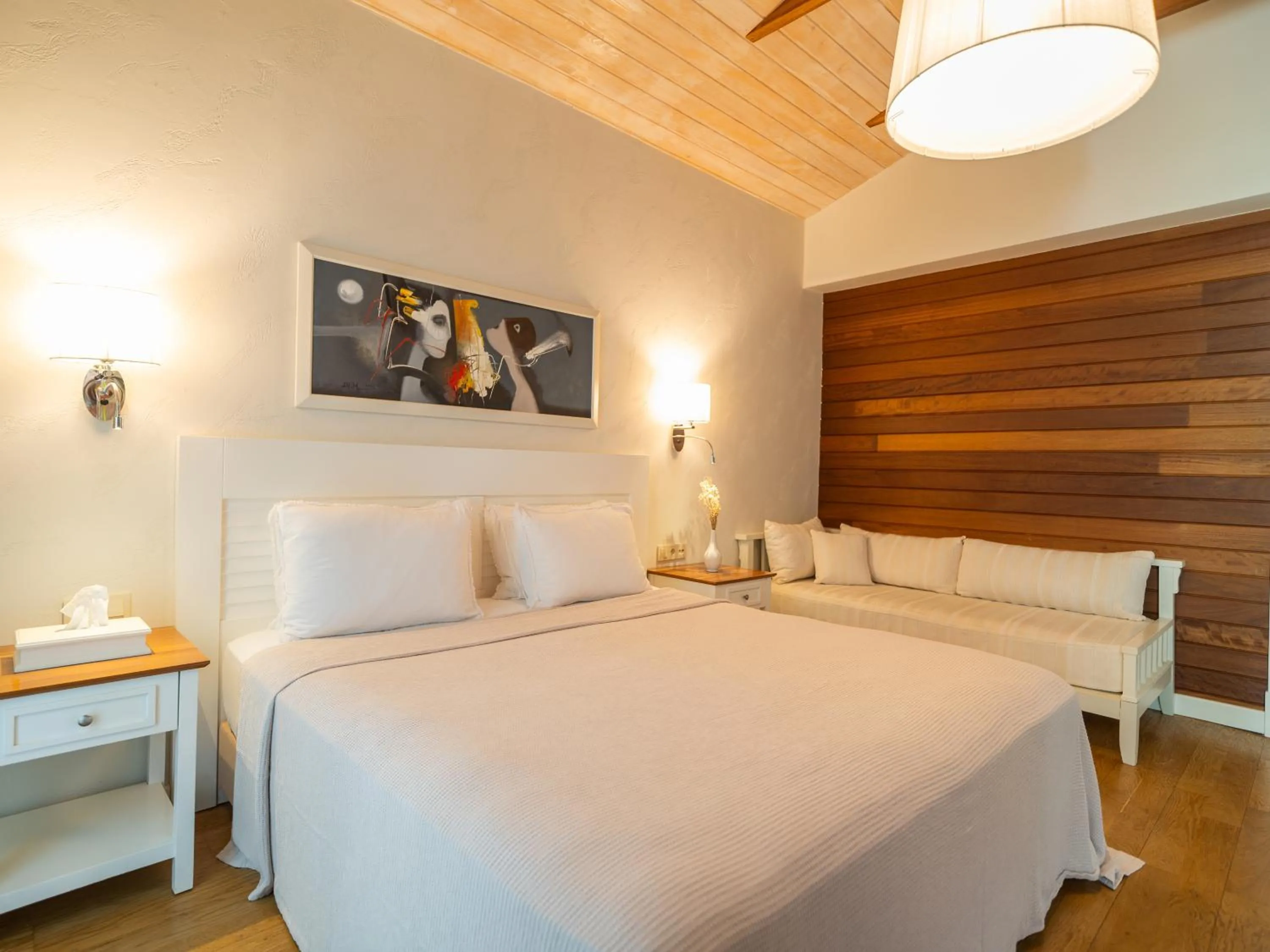 Bed in Kimera Lounge Boutique Hotel & Spa