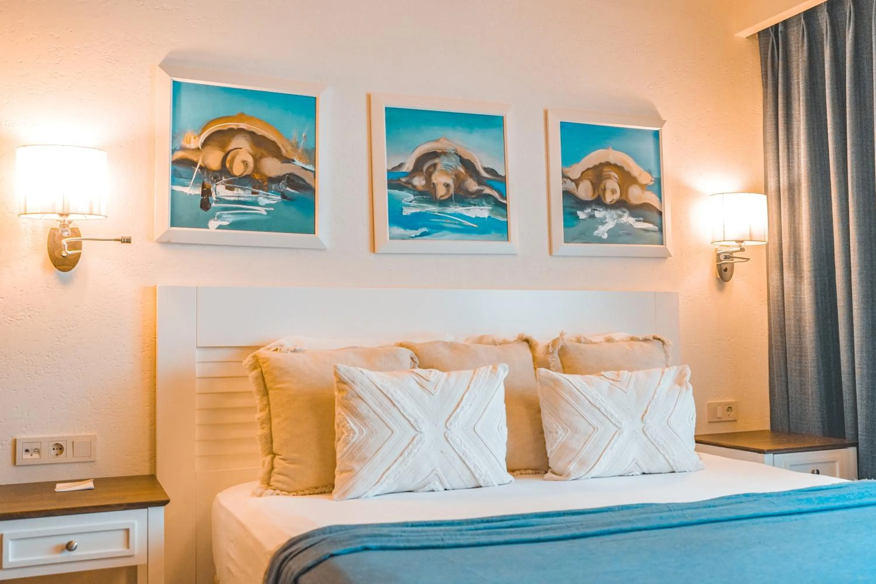 Bed in Kimera Lounge Boutique Hotel & Spa