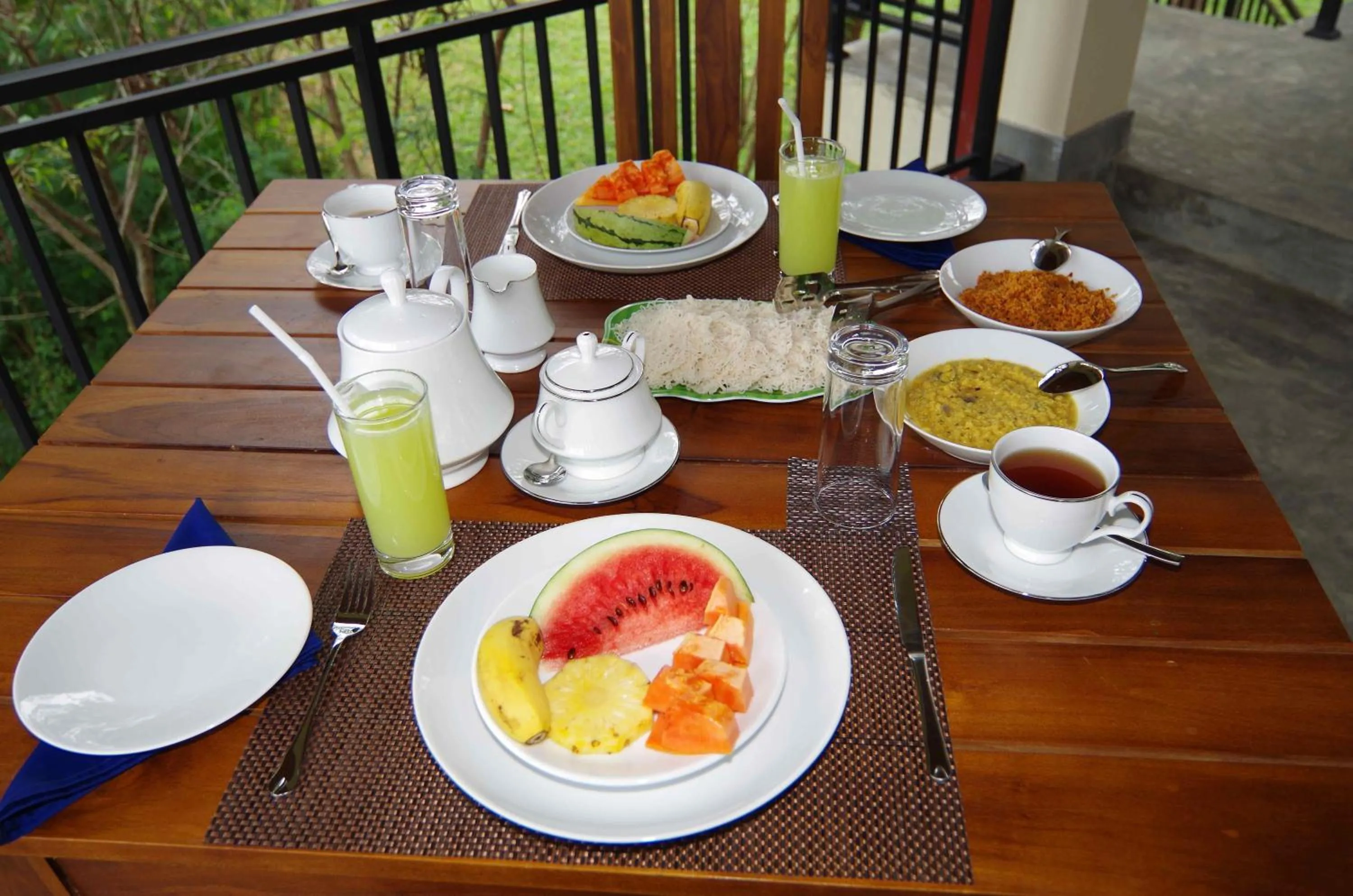 Food close-up in Jungle Paradise