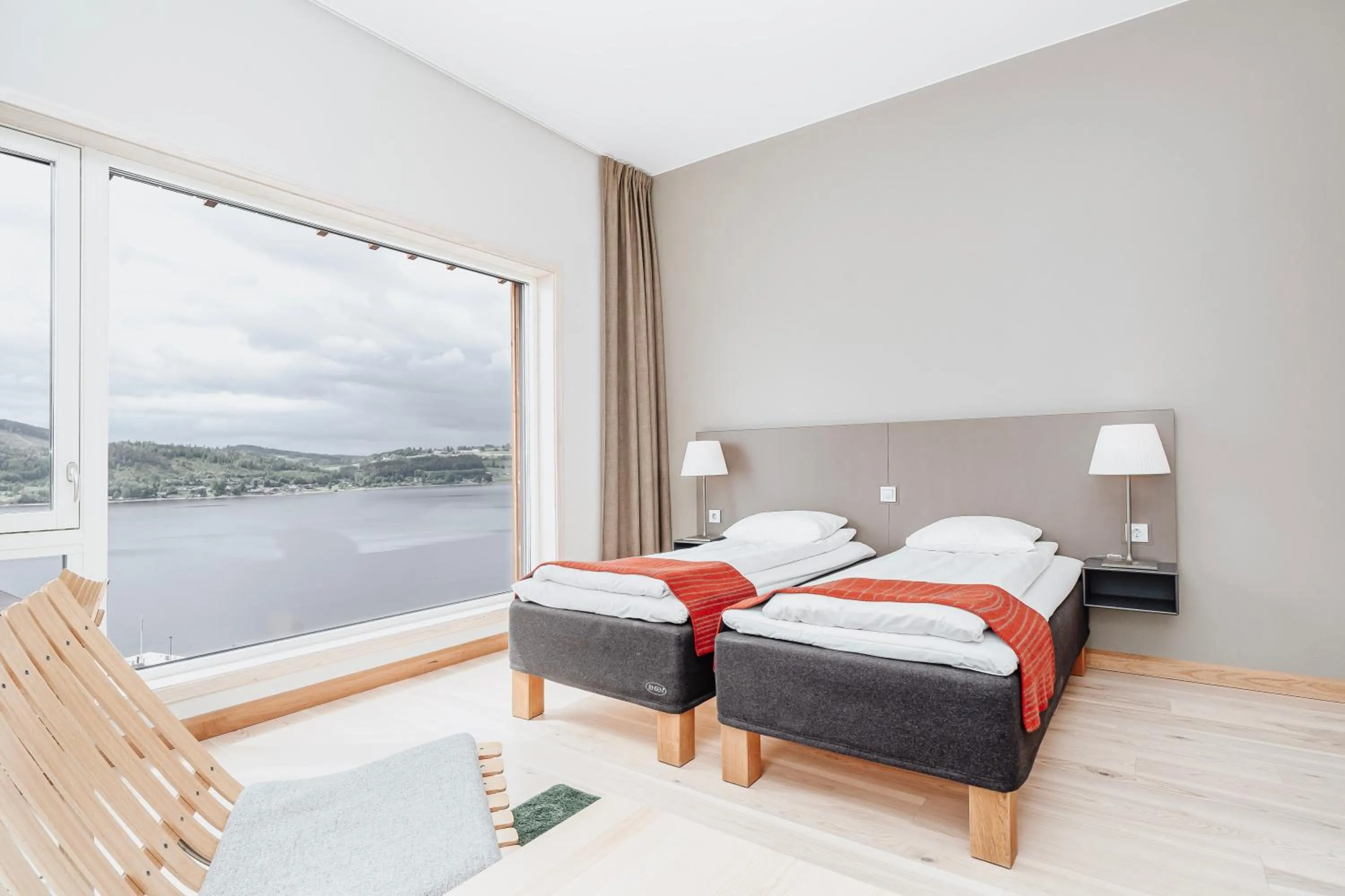 Bedroom, Bed in Wood Hotel by Frich's