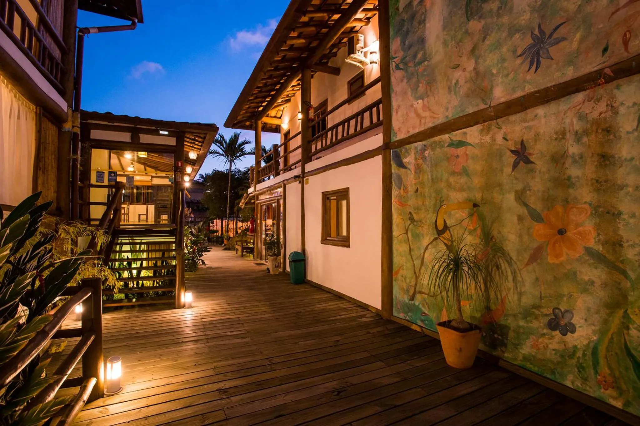 Property building in Pousada Refugio da Harmonia