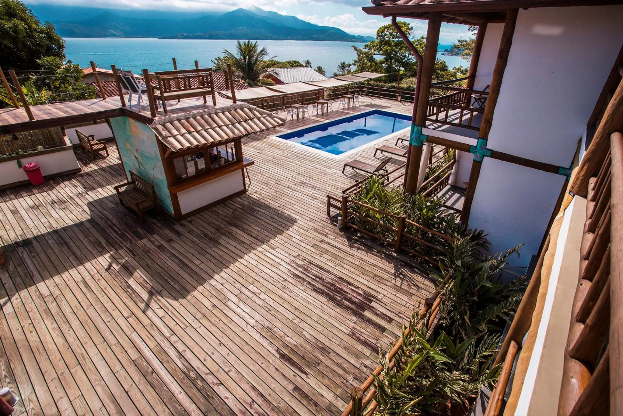 View (from property/room) in Pousada Refugio da Harmonia