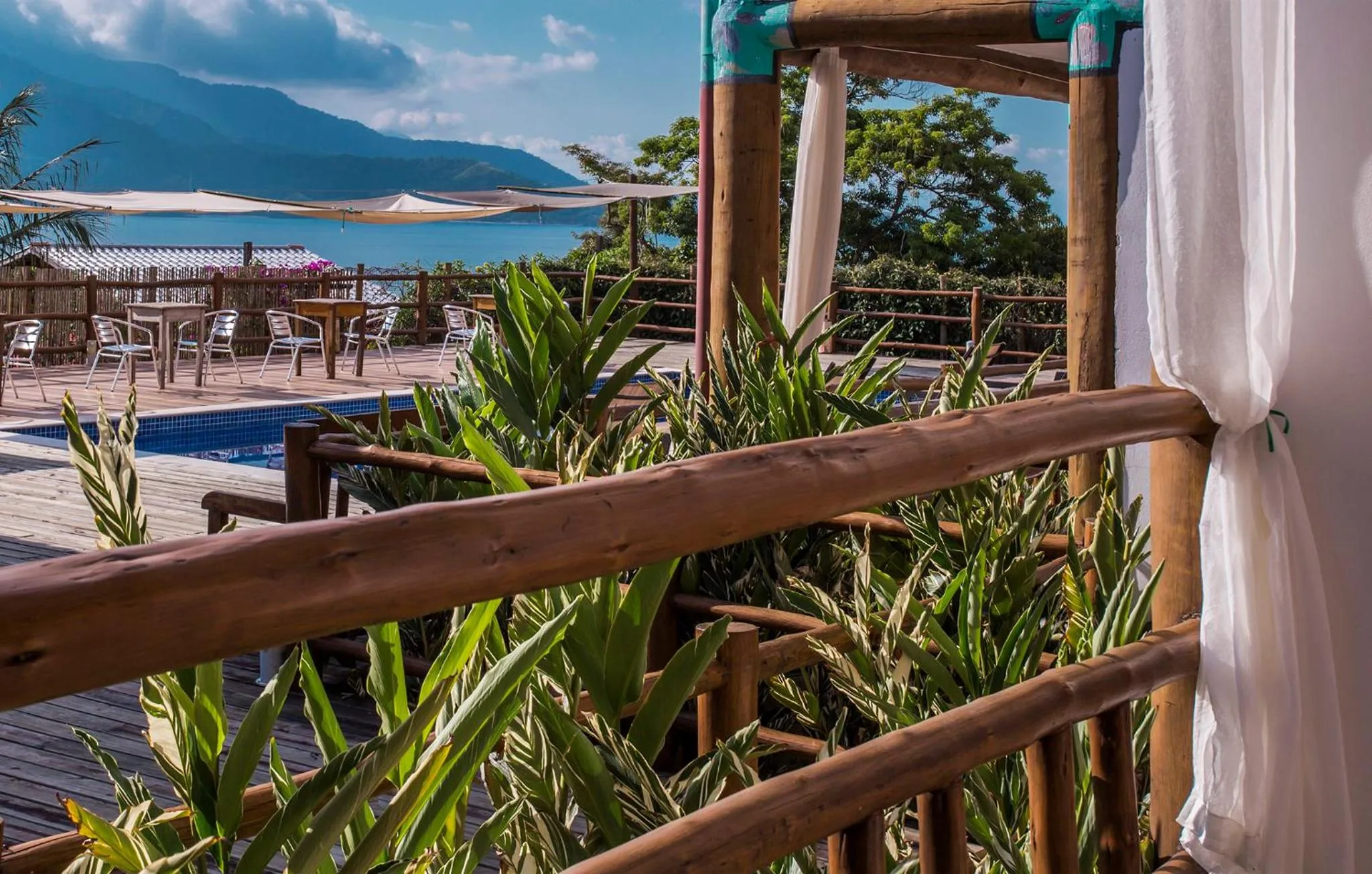 View (from property/room) in Pousada Refugio da Harmonia