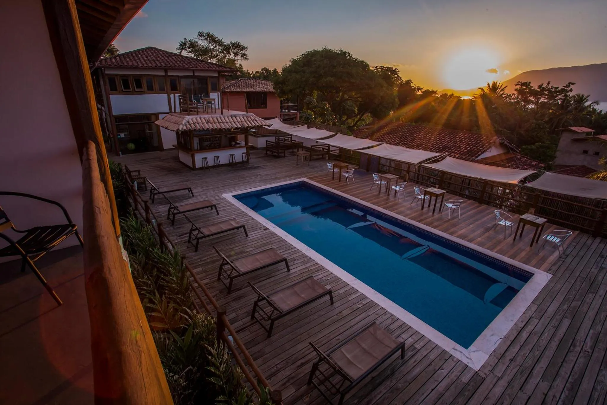 View (from property/room) in Pousada Refugio da Harmonia