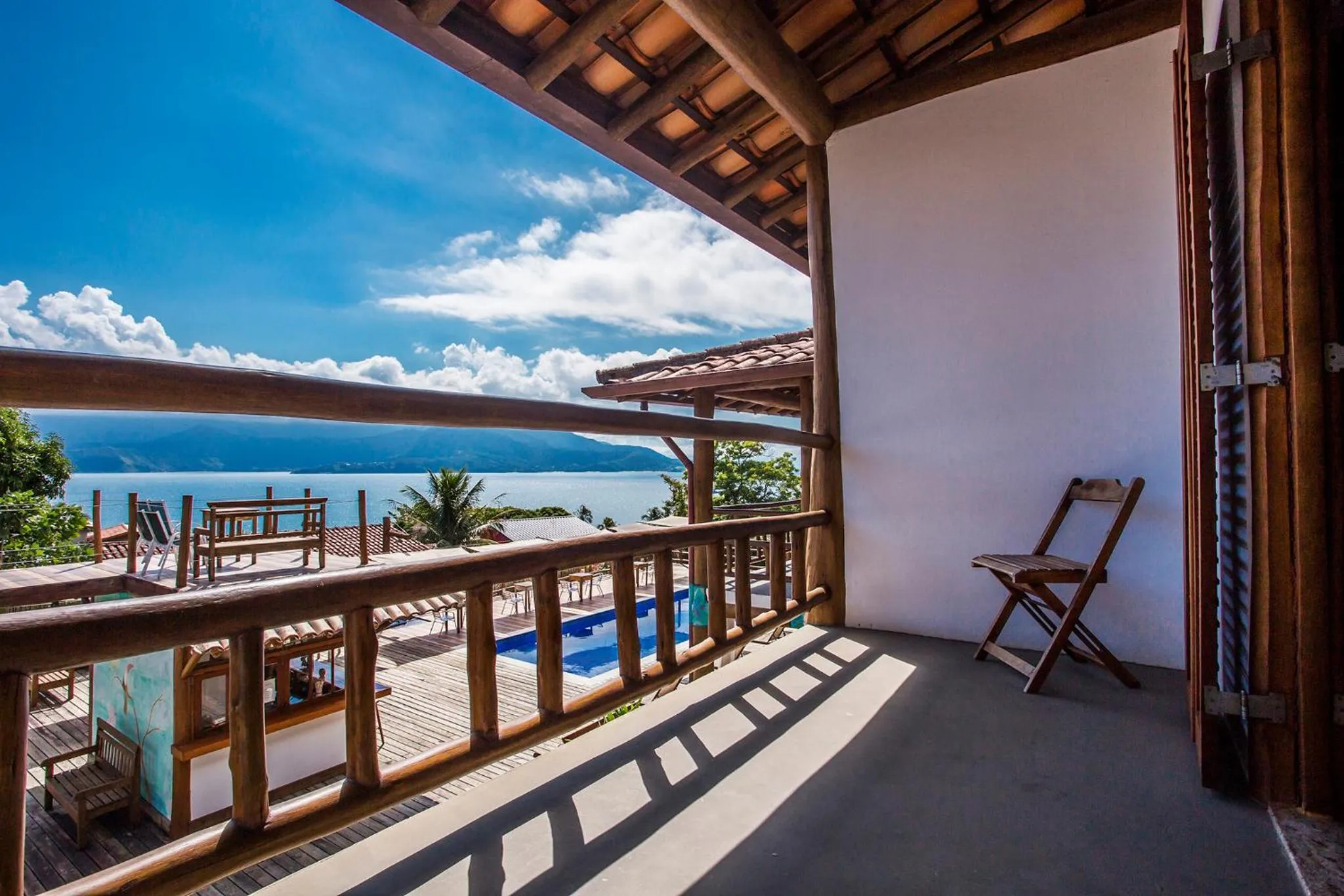 View (from property/room) in Pousada Refugio da Harmonia