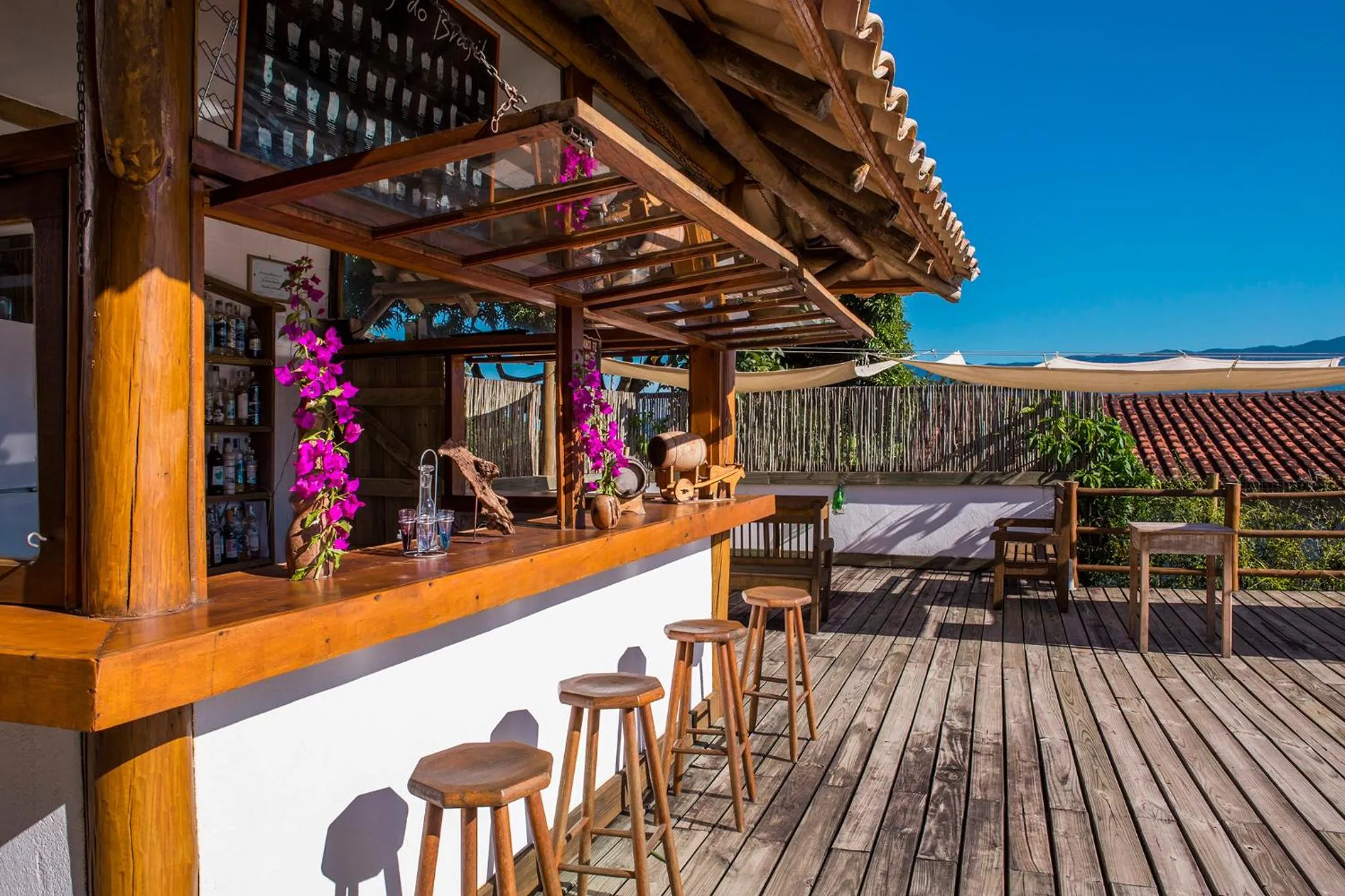 Lounge or bar in Pousada Refugio da Harmonia