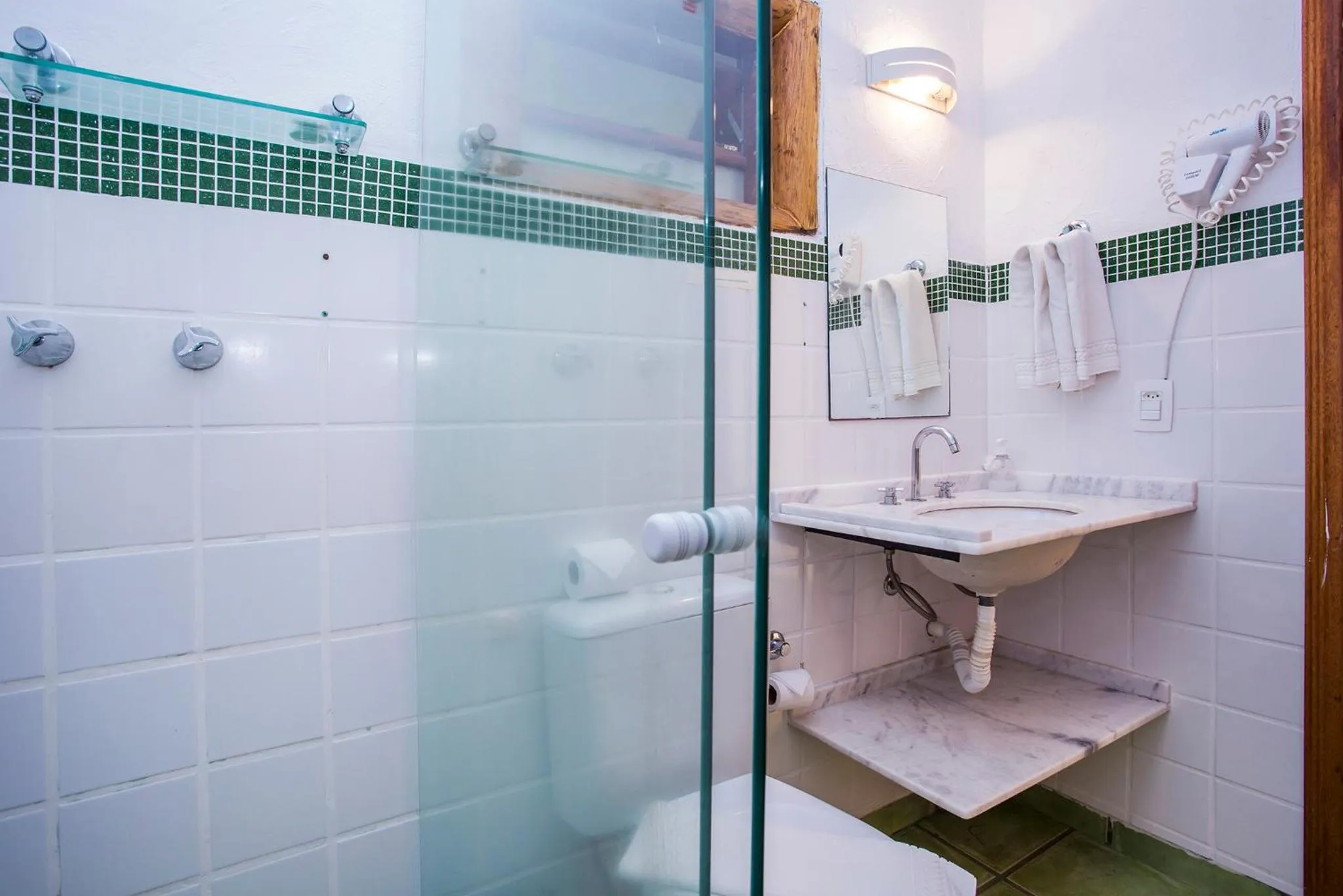 Bathroom in Pousada Refugio da Harmonia