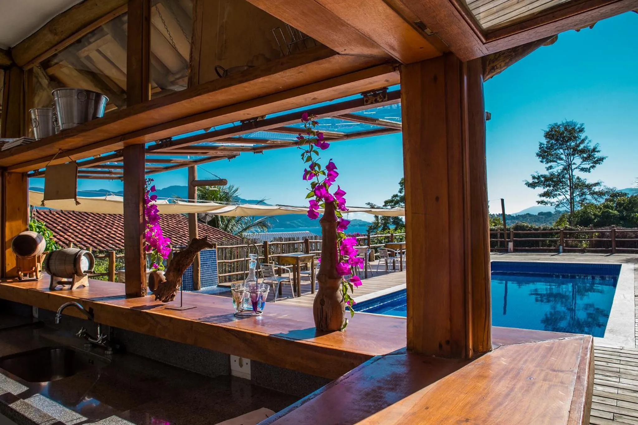 Lounge or bar in Pousada Refugio da Harmonia