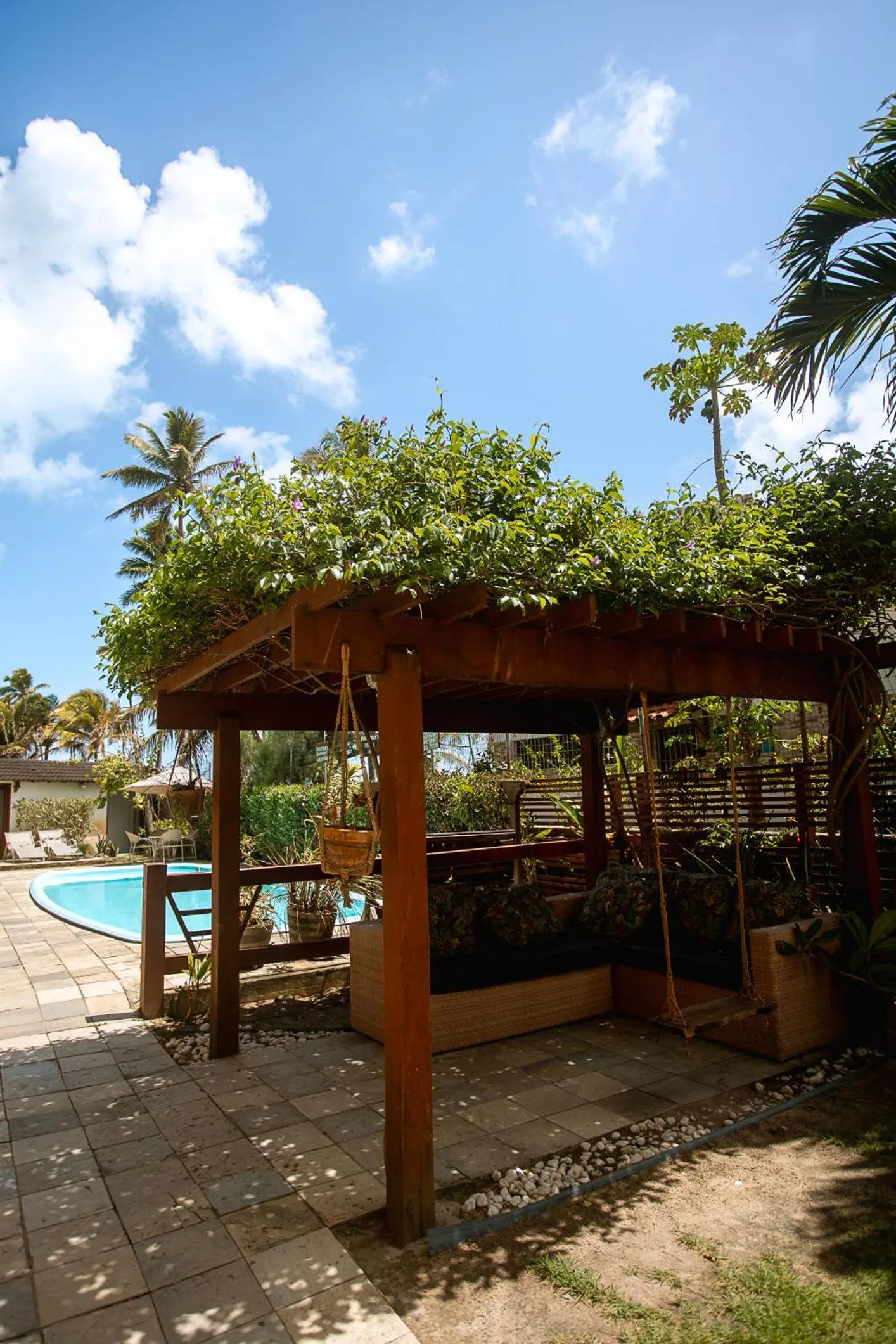 Garden in Pousada Iandê