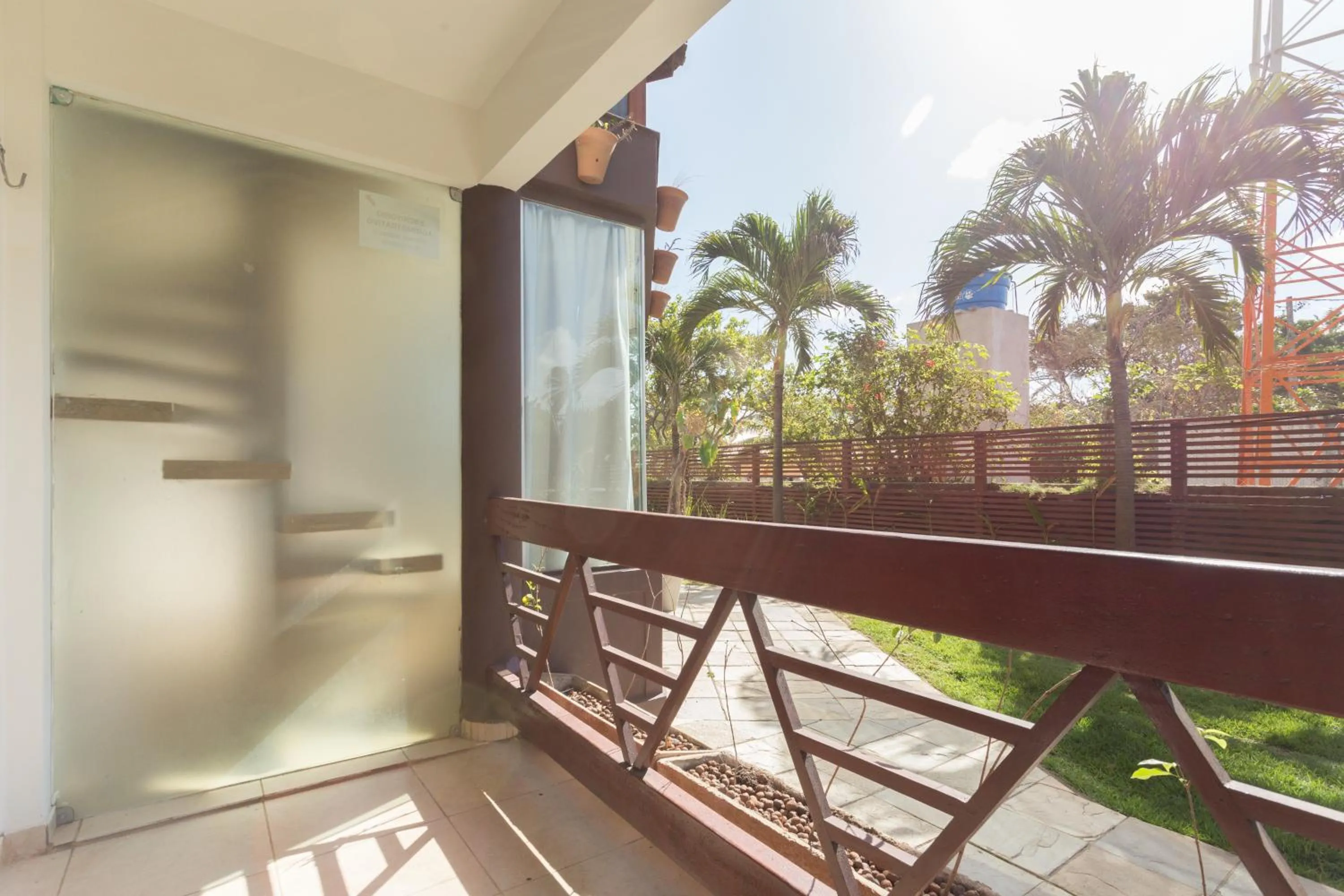 Patio in Pousada Iandê