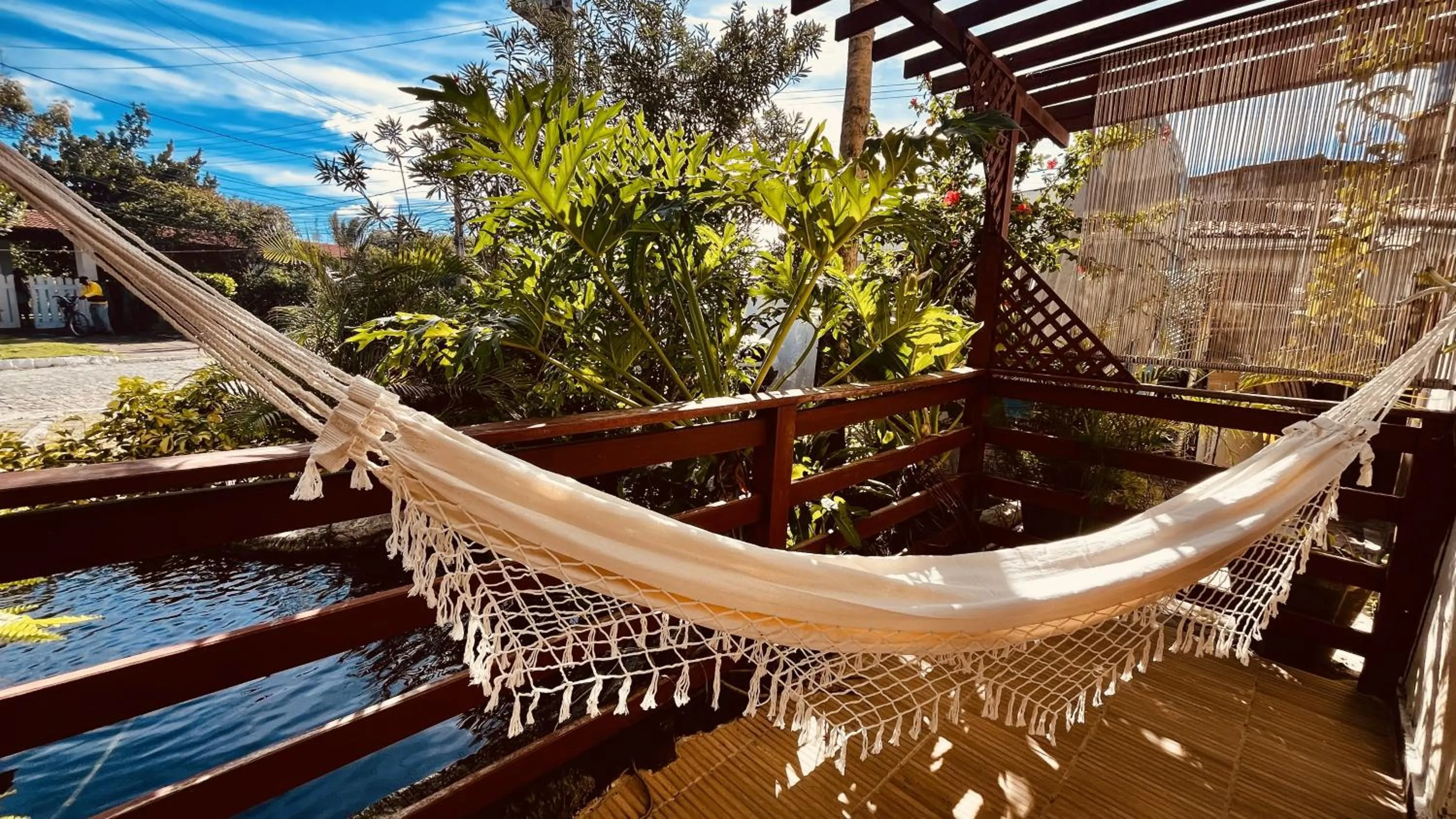 Balcony/Terrace in Pousada Iandê