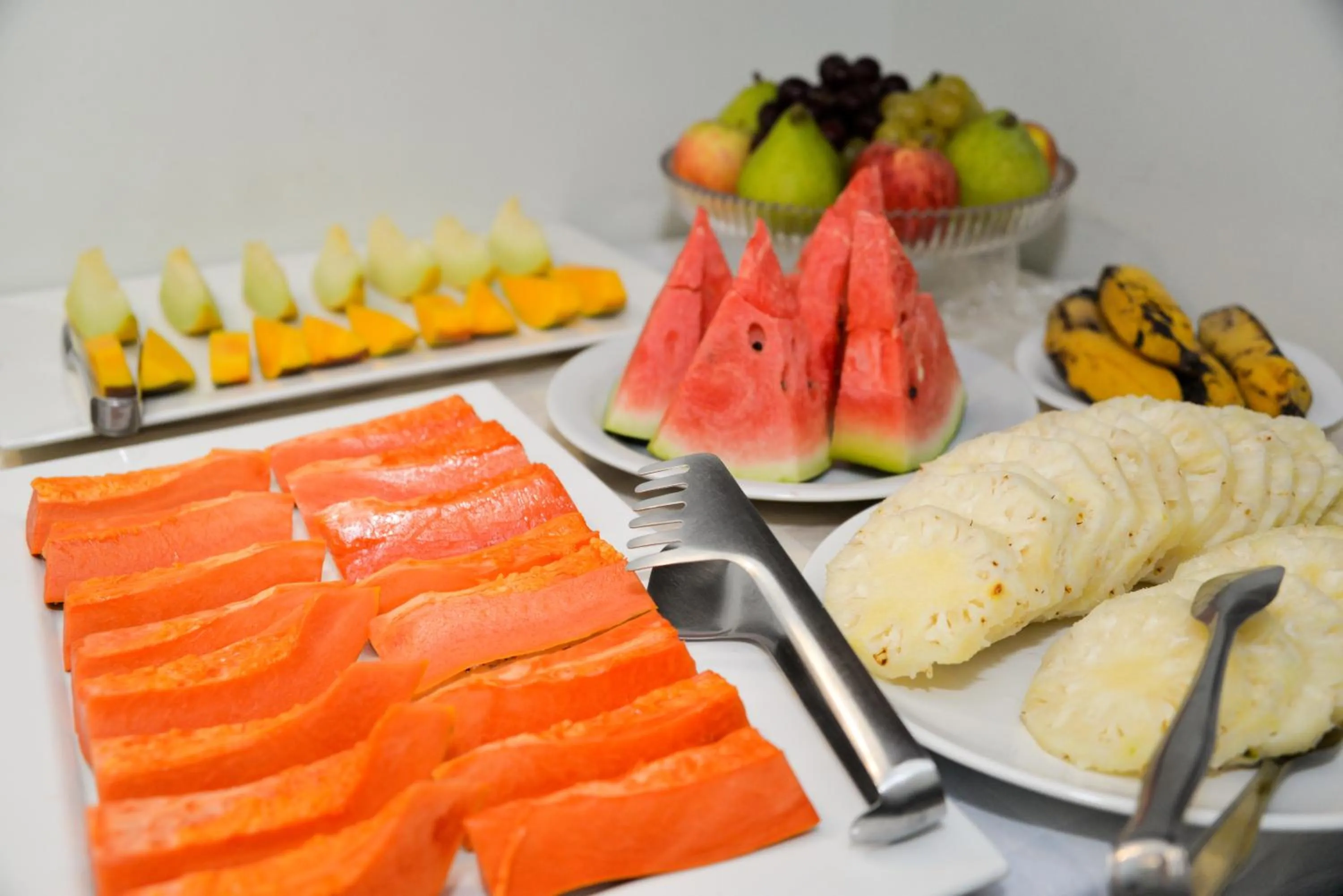 Buffet breakfast in Pousada Iandê