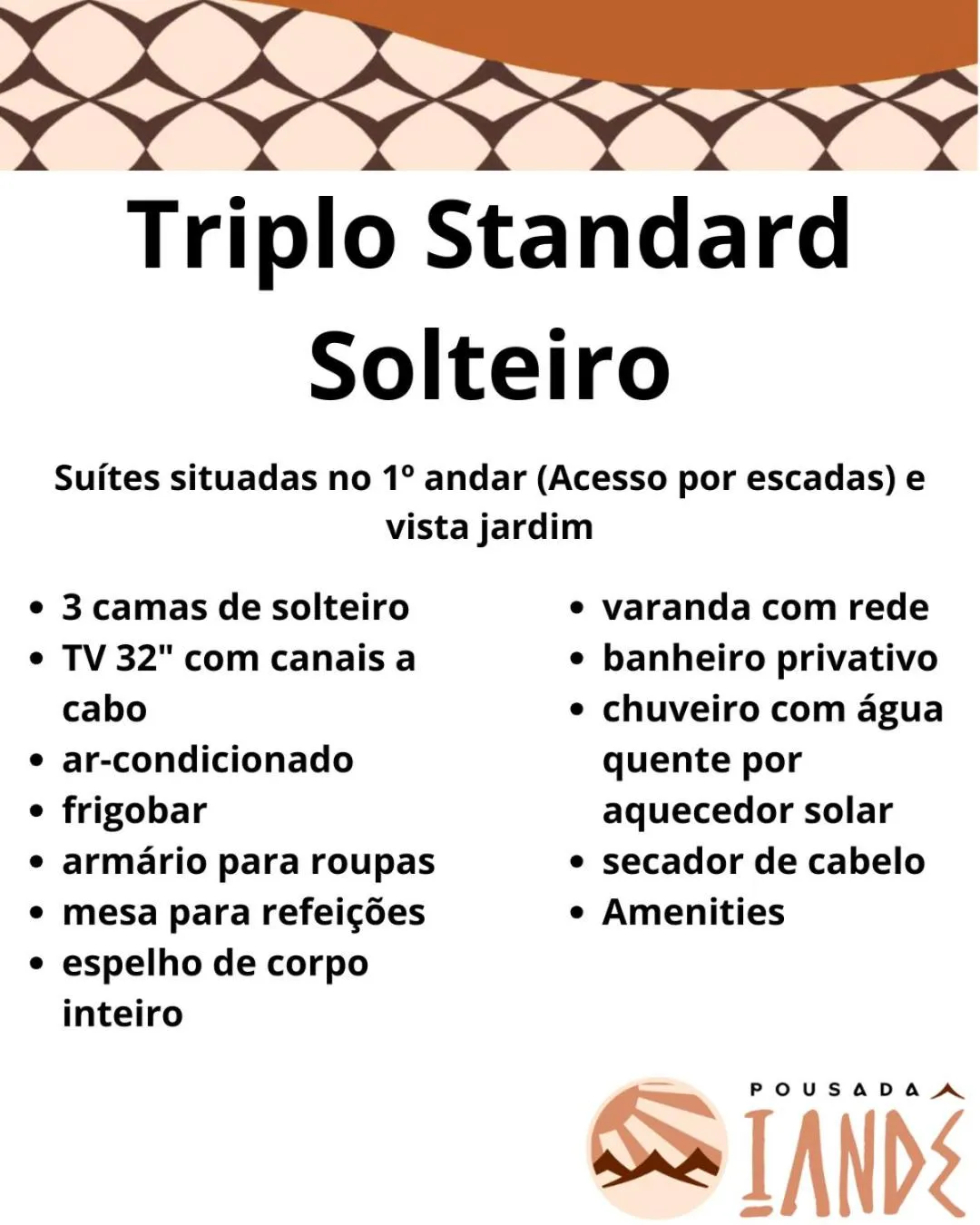 Text overlay in Pousada Iandê