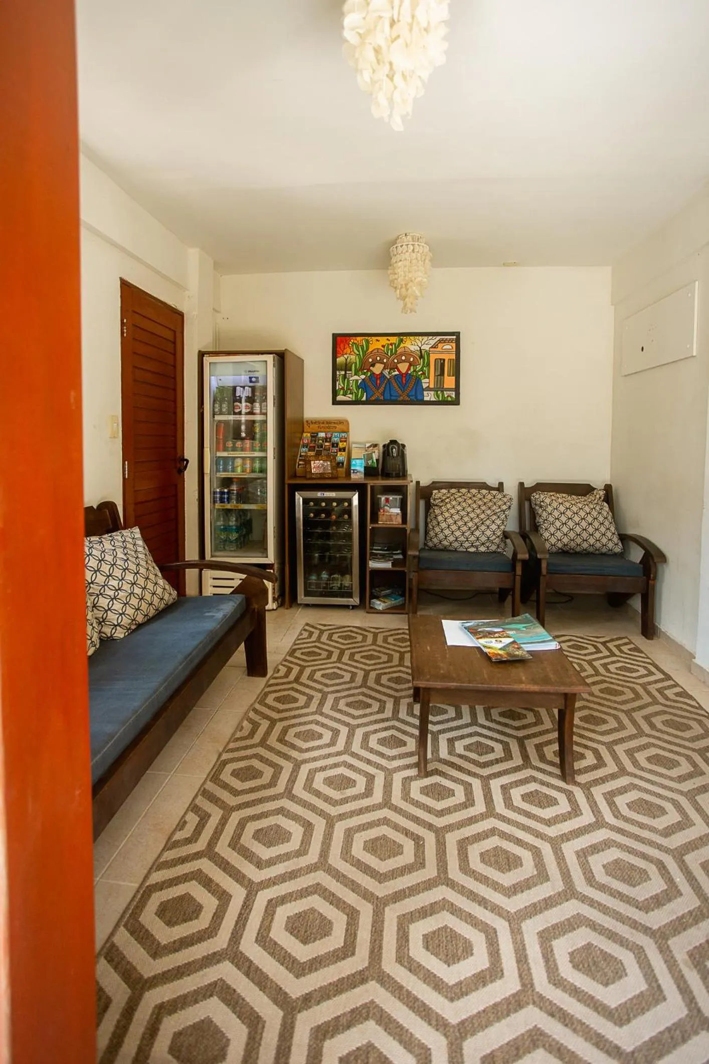 Lobby or reception in Pousada Iandê
