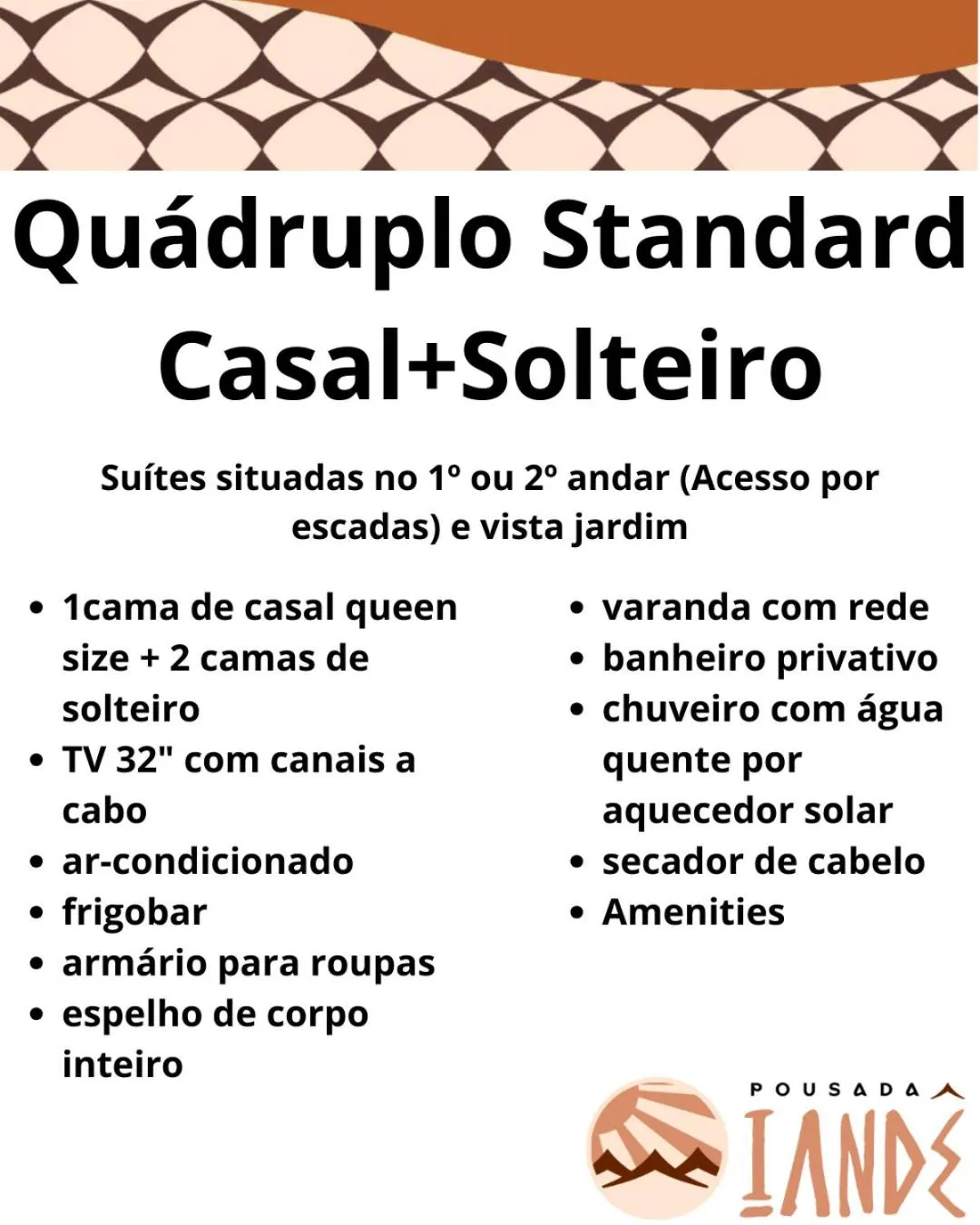 Text overlay in Pousada Iandê