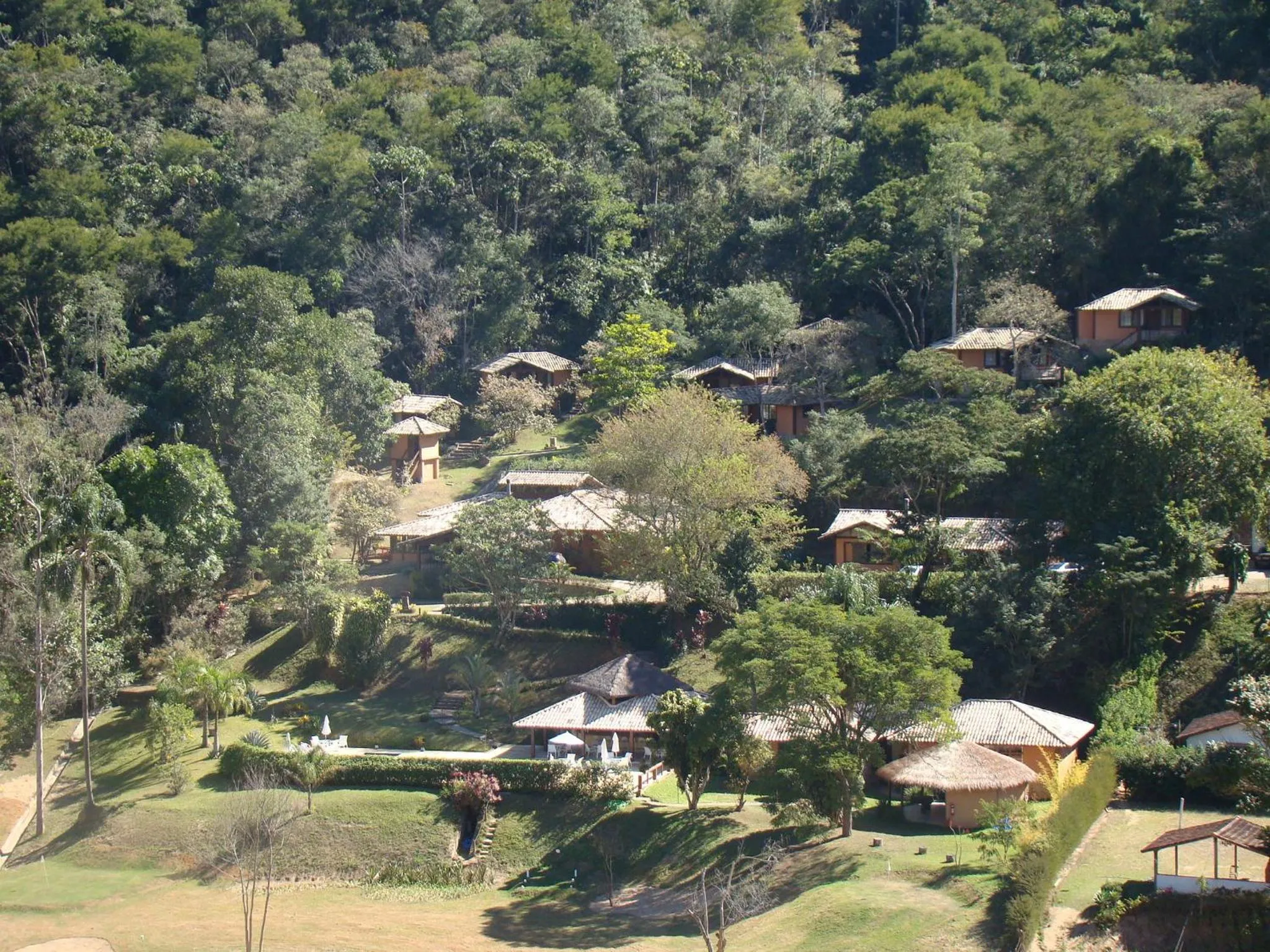 Bird's eye view in Pousada Les Roches
