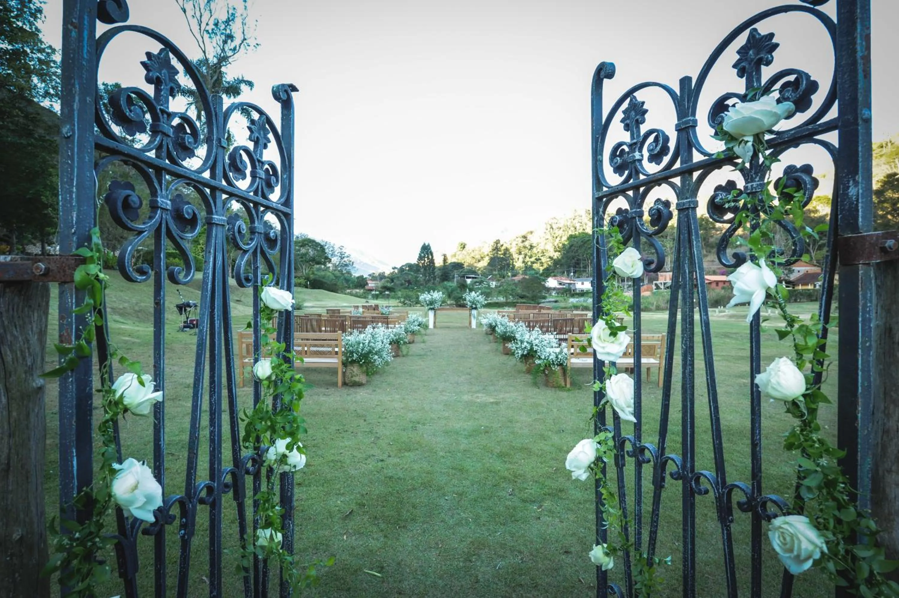 Garden in Pousada Les Roches