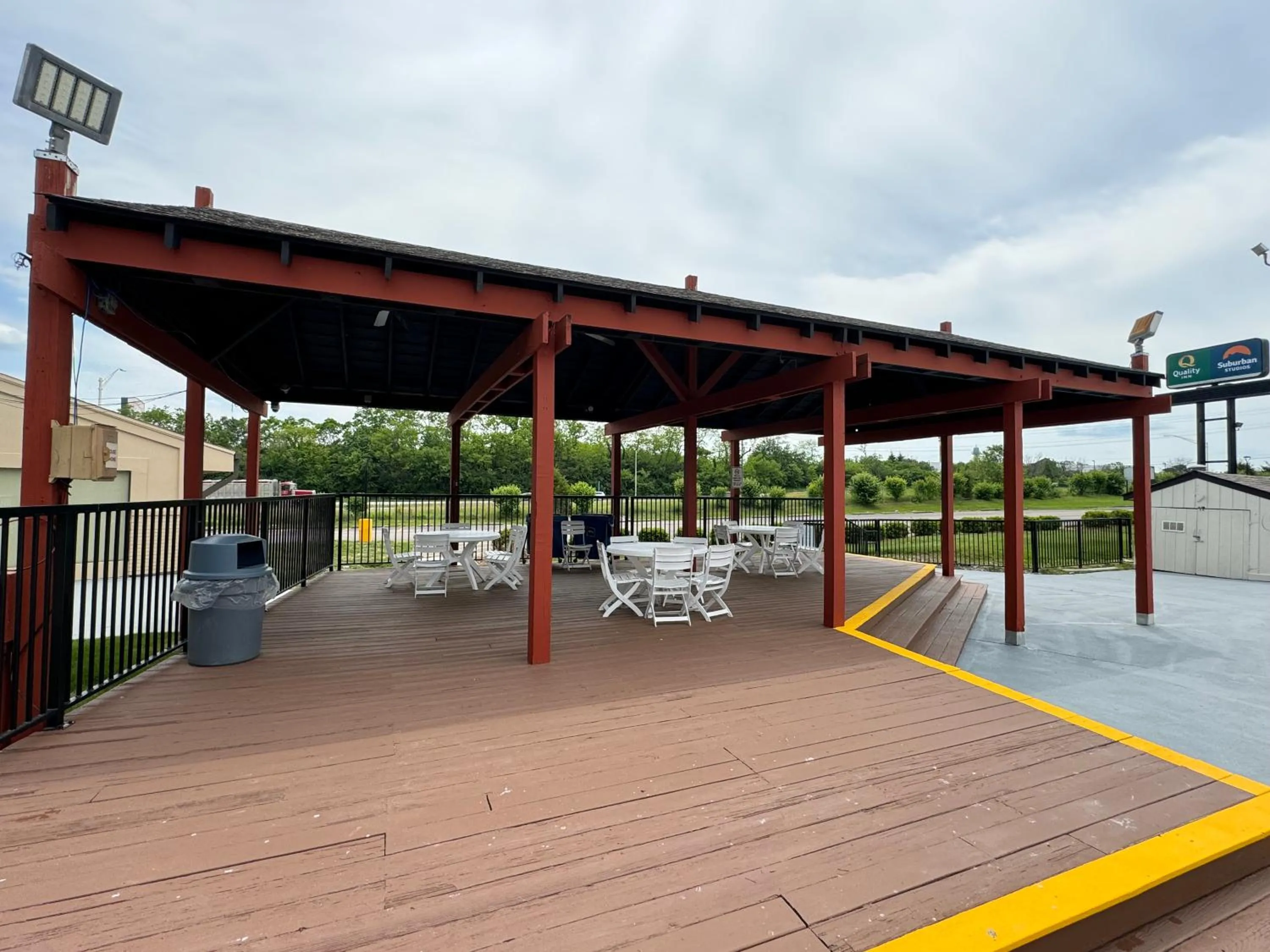 Balcony/Terrace in Quality Inn Mason Near Kings Island